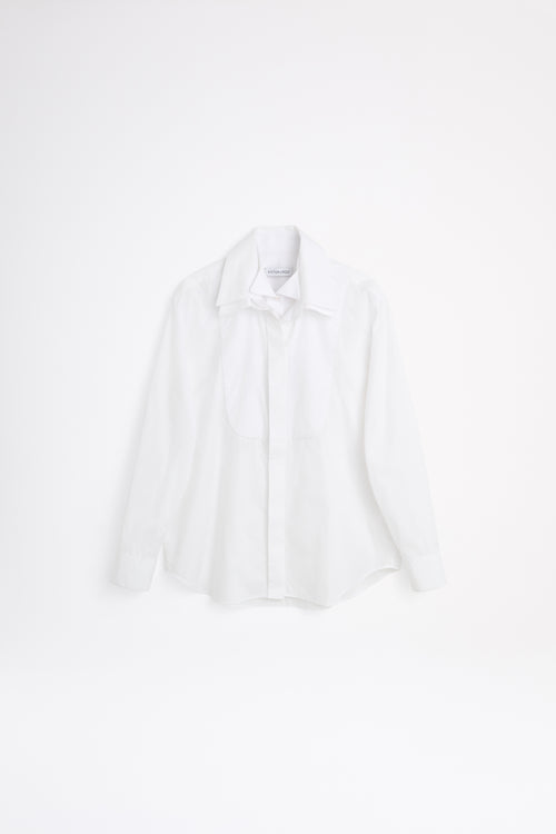 MULTI-LAYERED POPLIN SHIRT