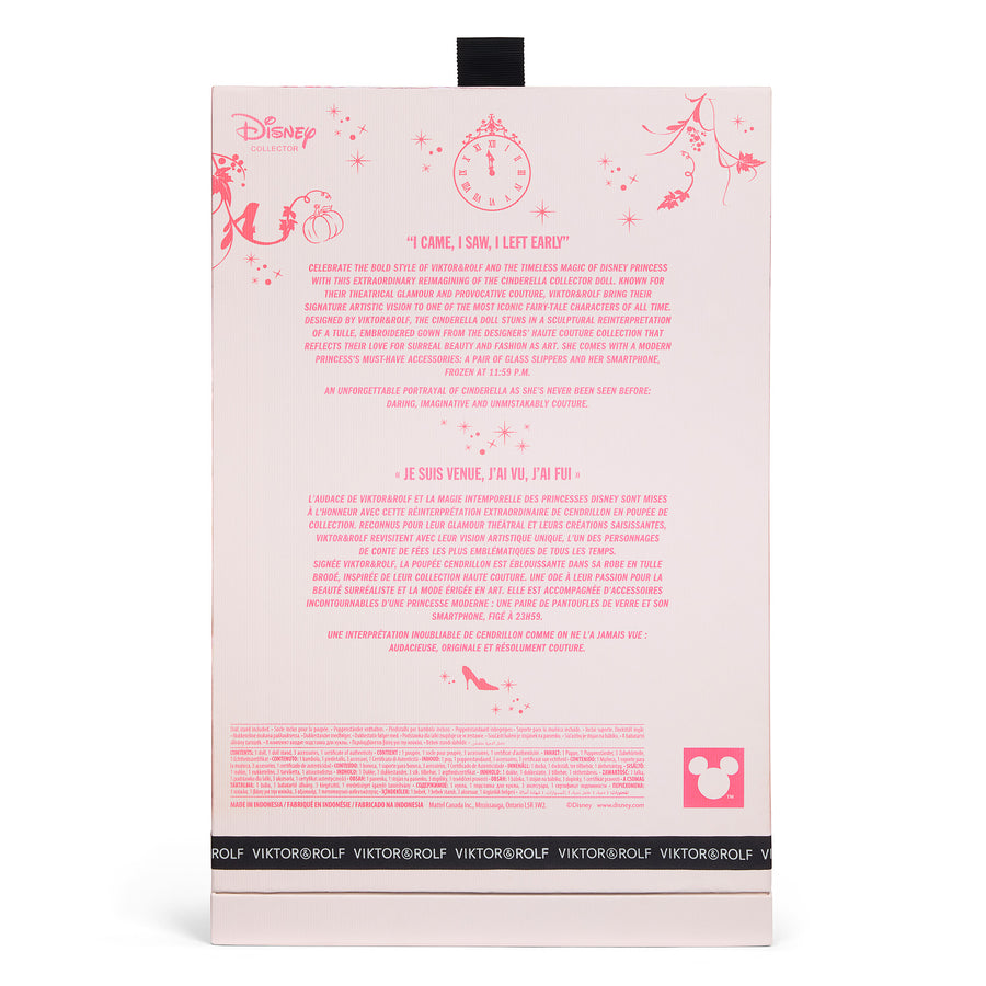 VIKTOR&ROLF x DISNEY COLLECTOR CINDERELLA DOLL