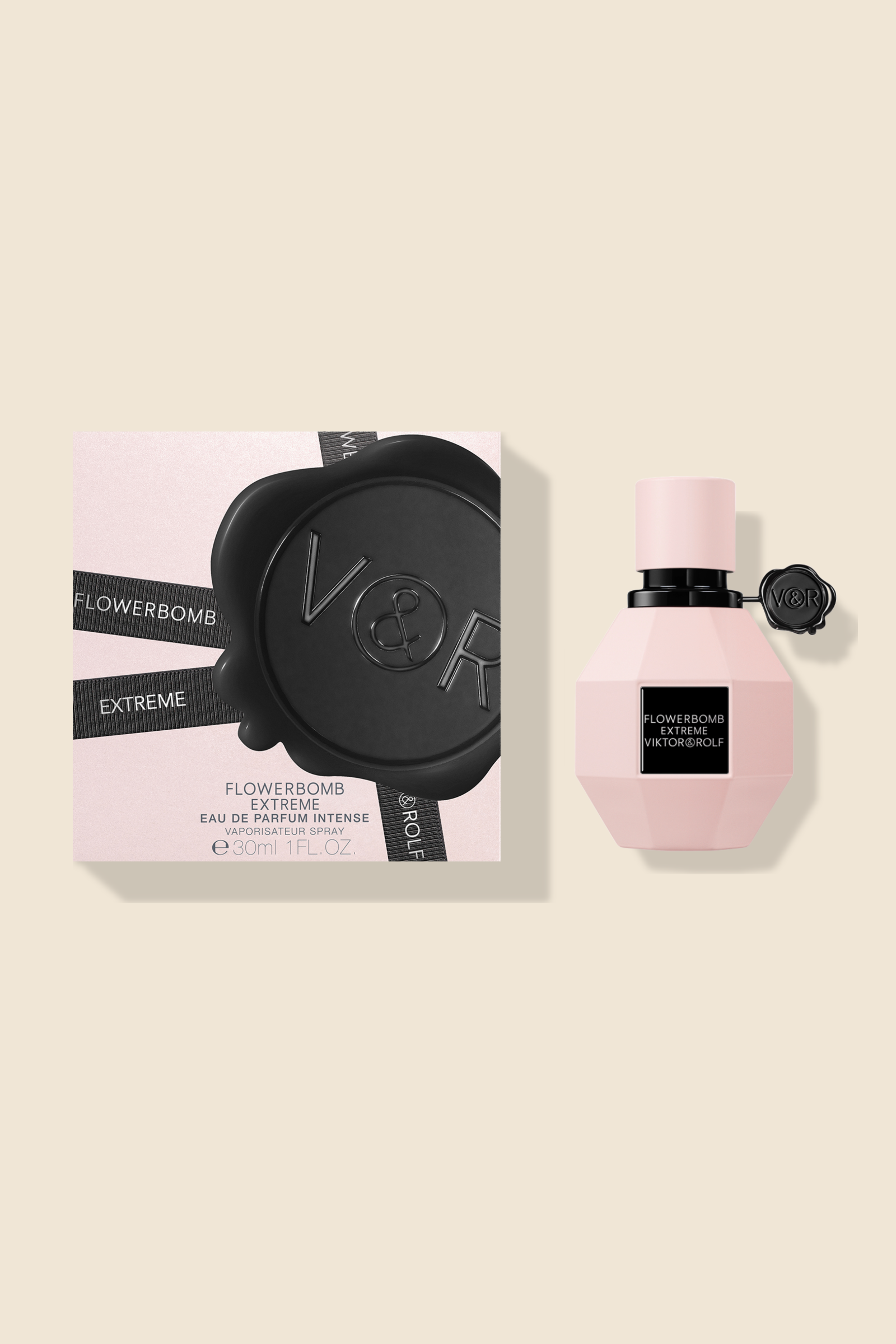 The iconic floral burst of flowerbomb is heightened to the extreme