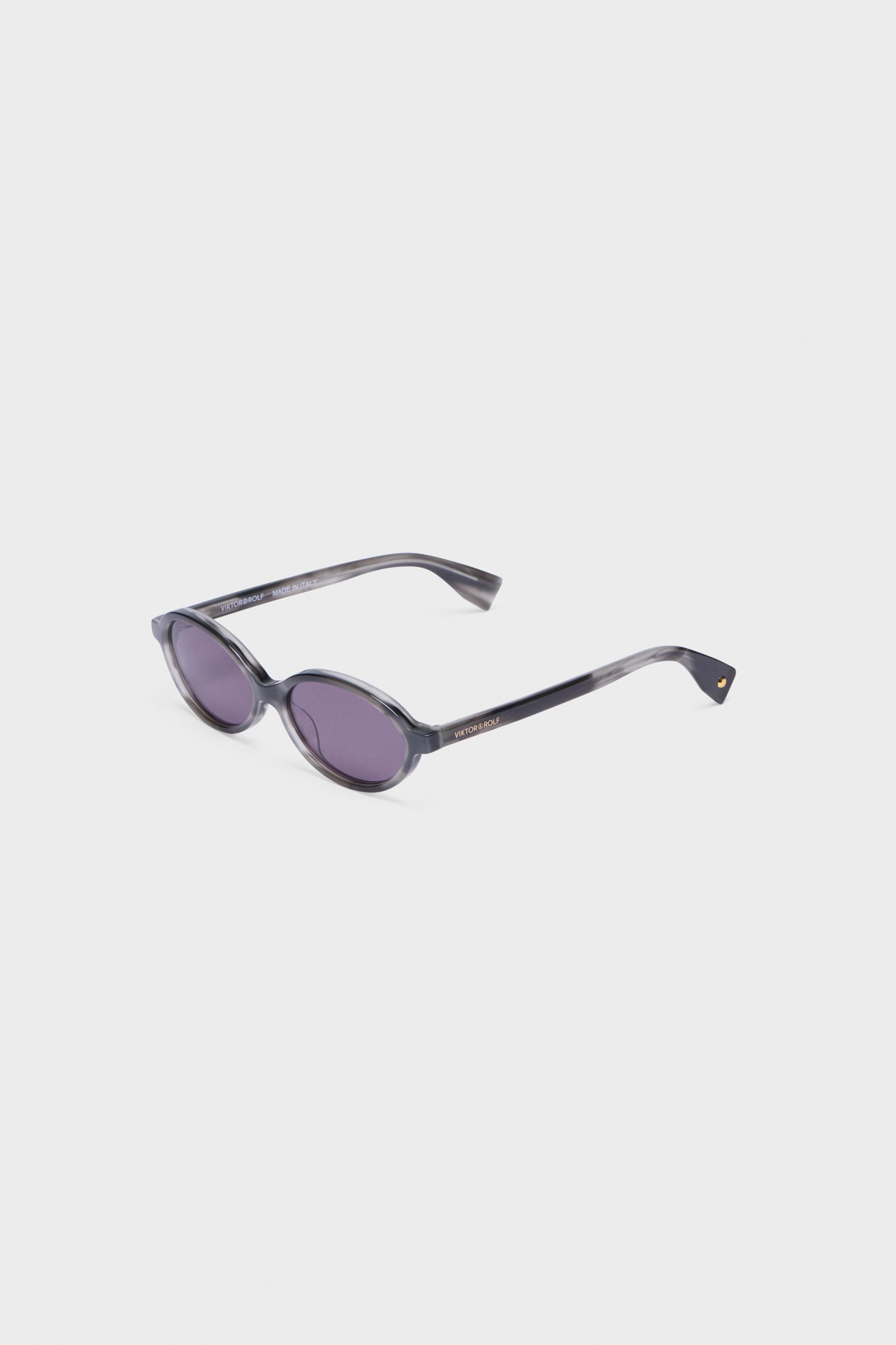 OVAL ACETATE SUNGLASSES