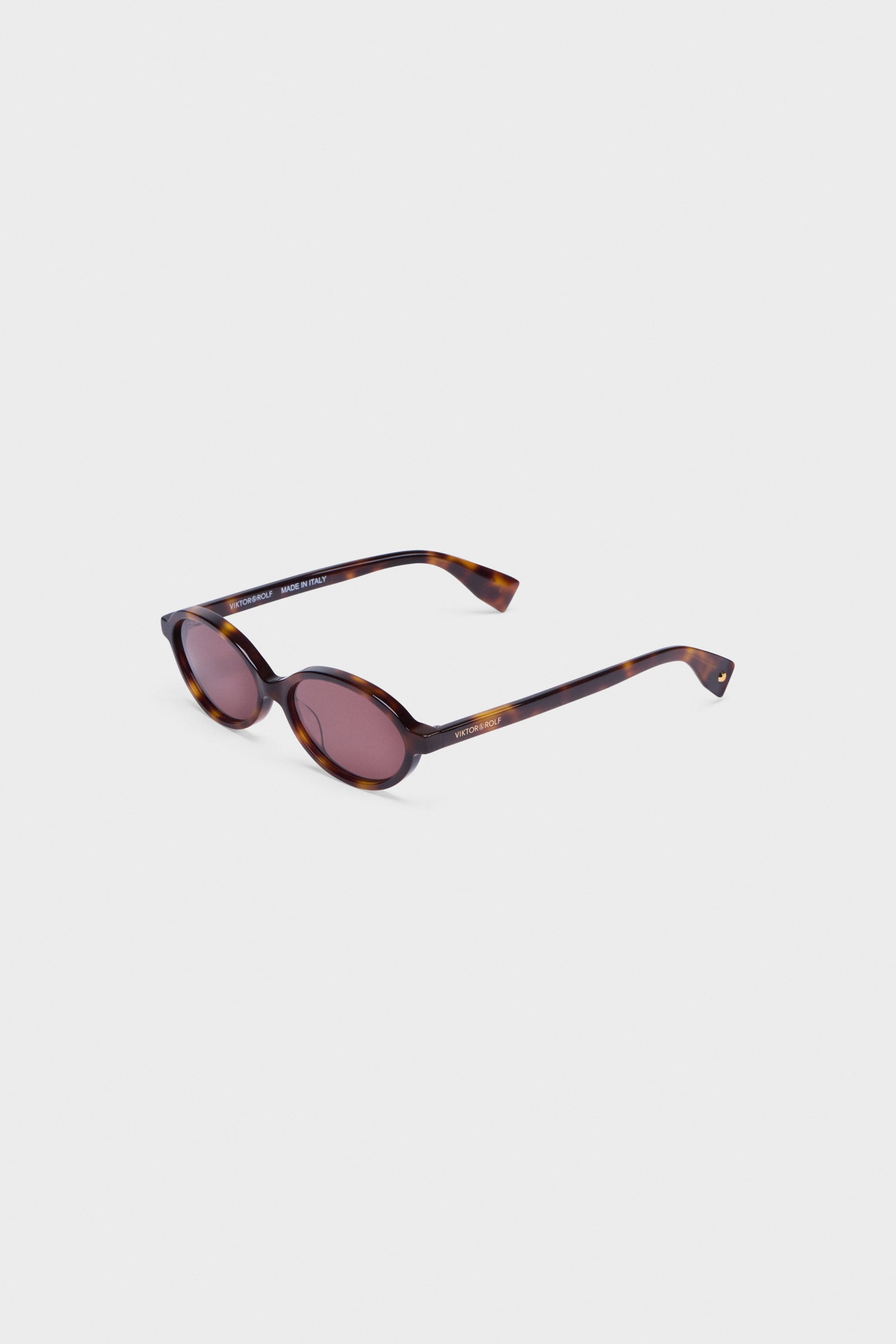 OVAL ACETATE SUNGLASSES
