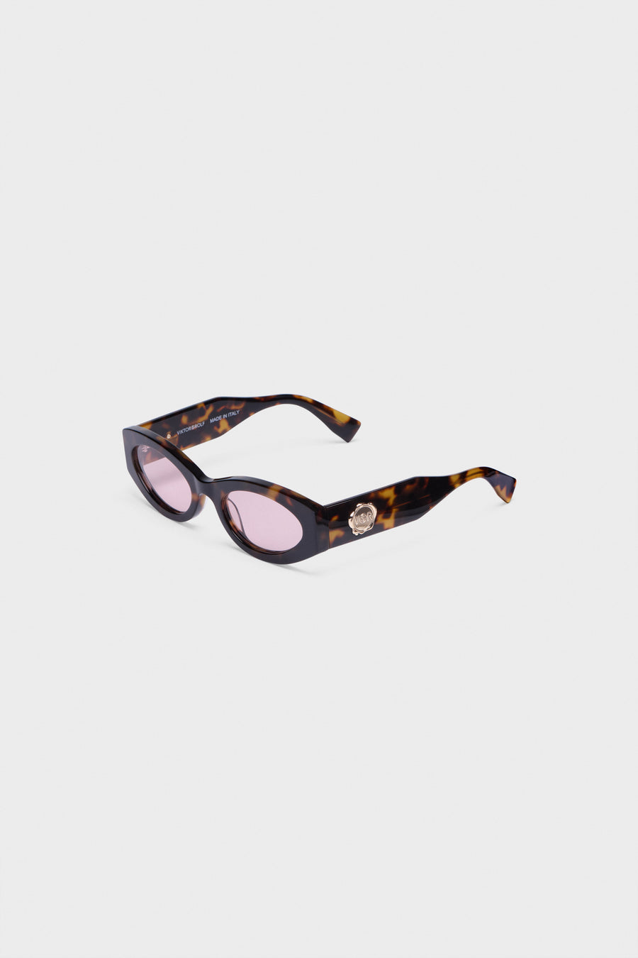 OVAL ACETATE SUNGLASSES