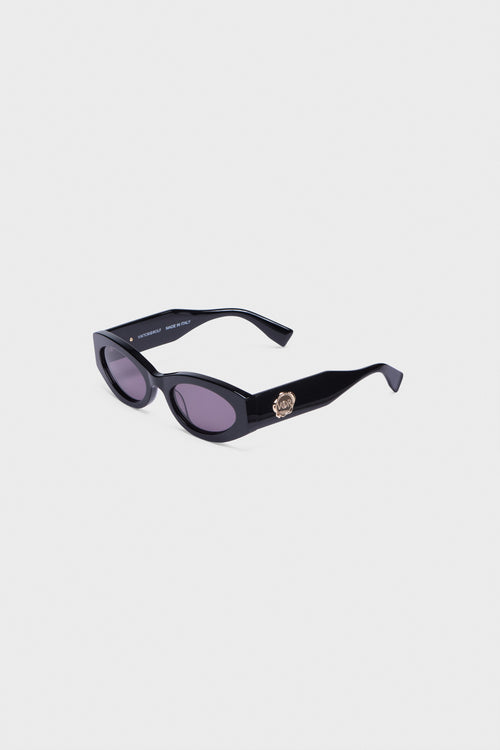 OVAL ACETATE SUNGLASSES