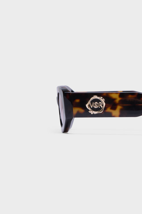 OVAL ACETATE SUNGLASSES