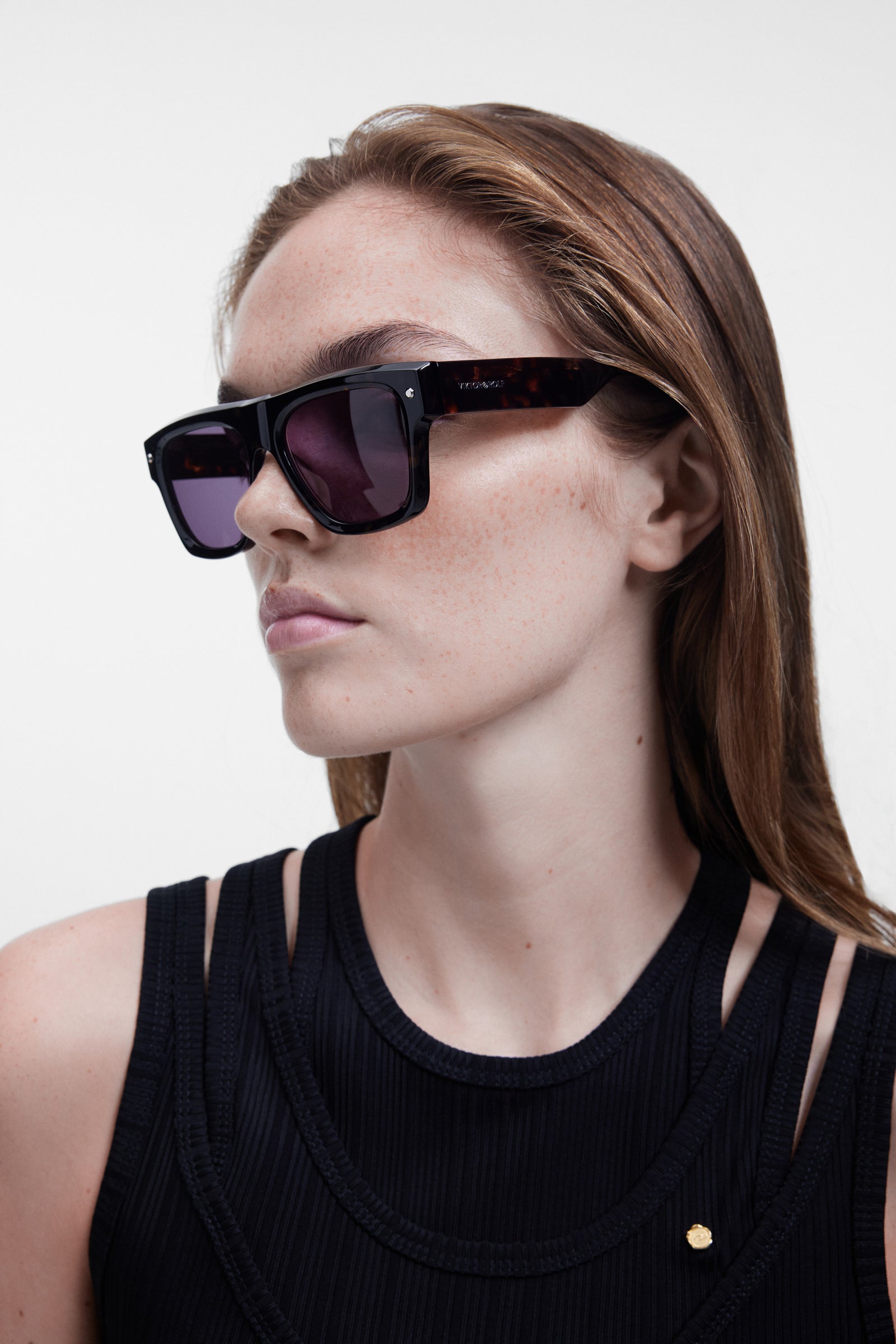 RECTANGULAR ACETATE SUNGLASSES