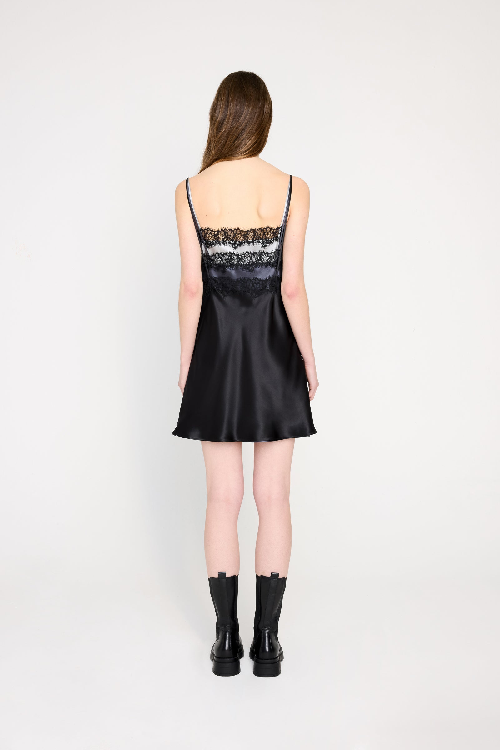 LACE MULTI LAYER CAMI DRESS