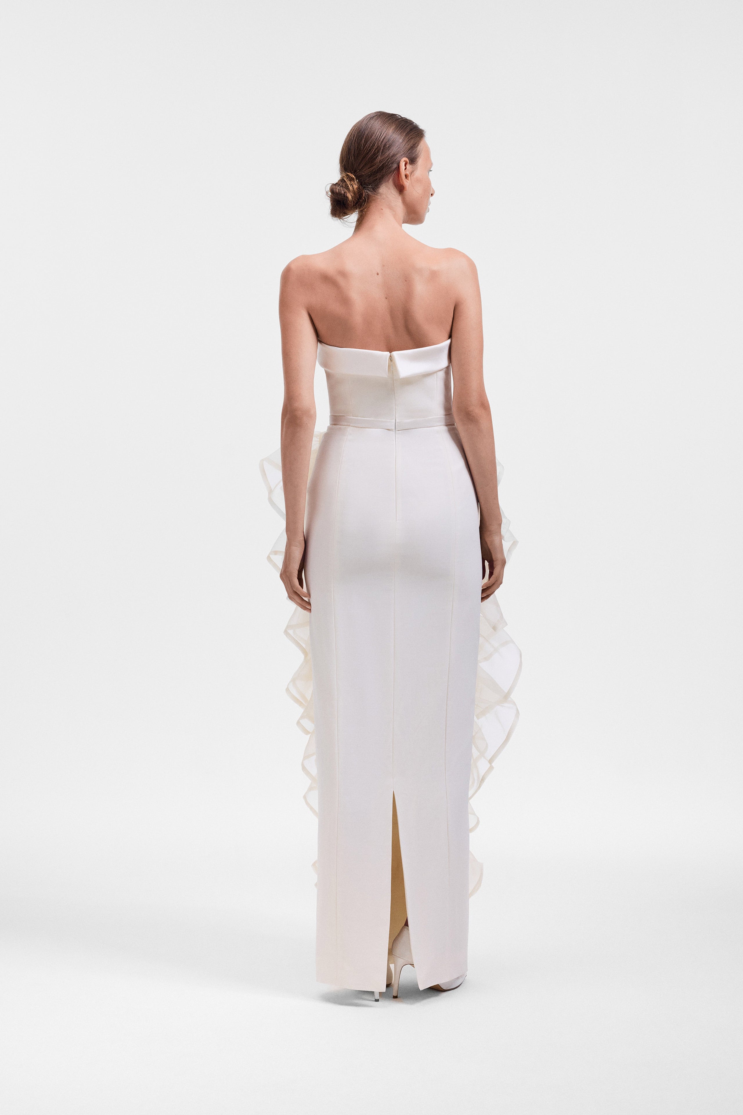 CORSET VOLANT MAXI GOWN