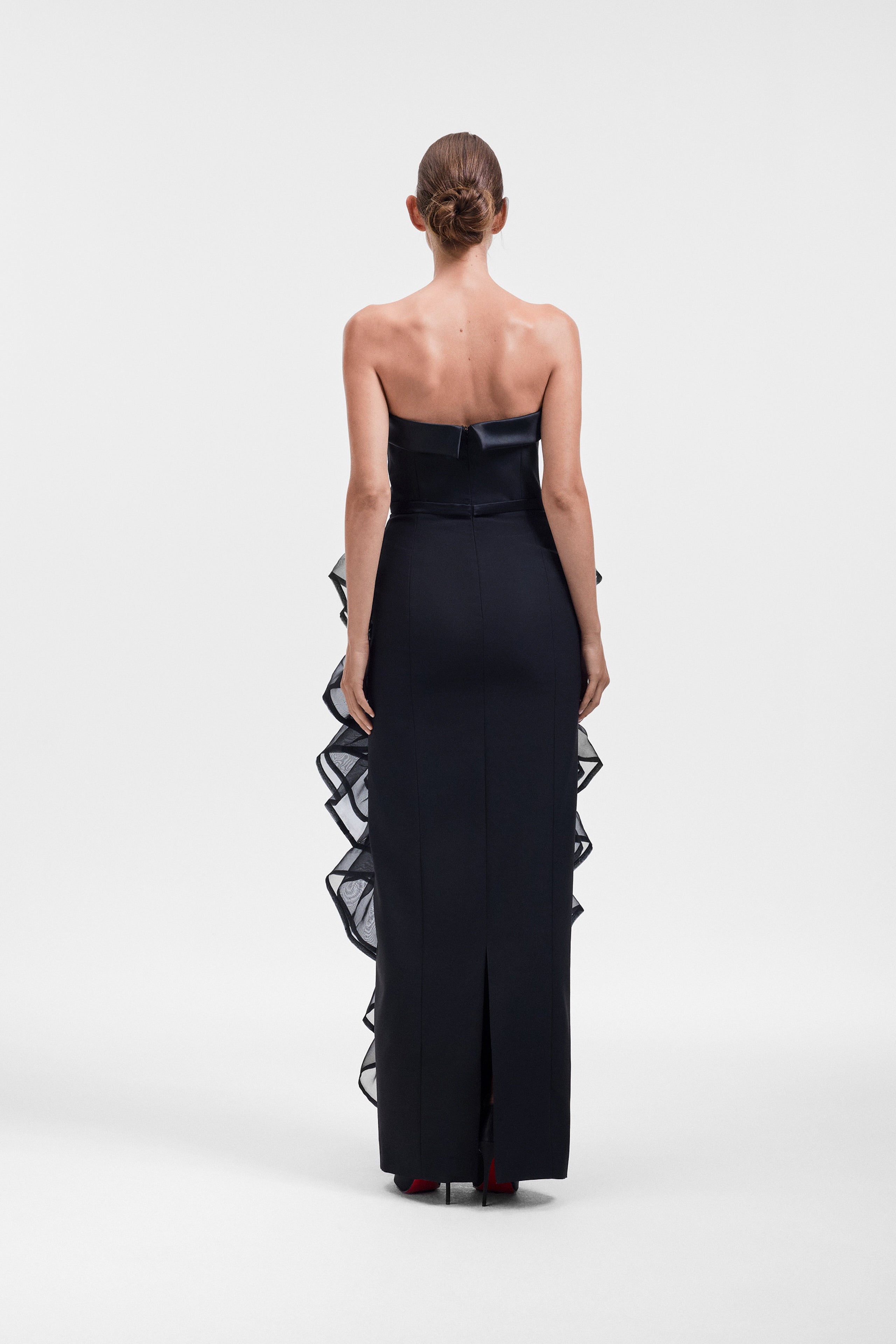 CORSET VOLANT MAXI GOWN