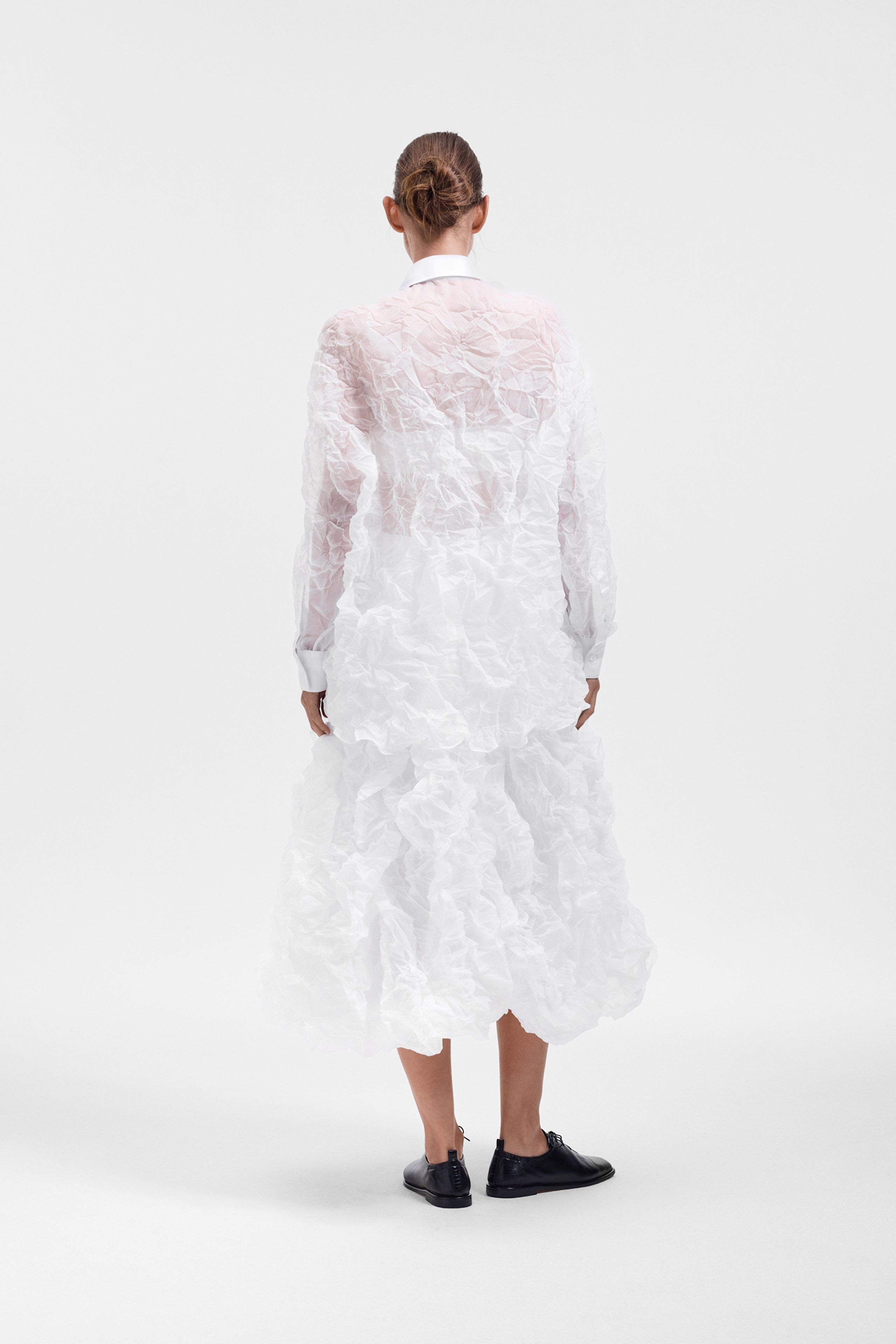 CRINKLE OVERSIZED SHIRT