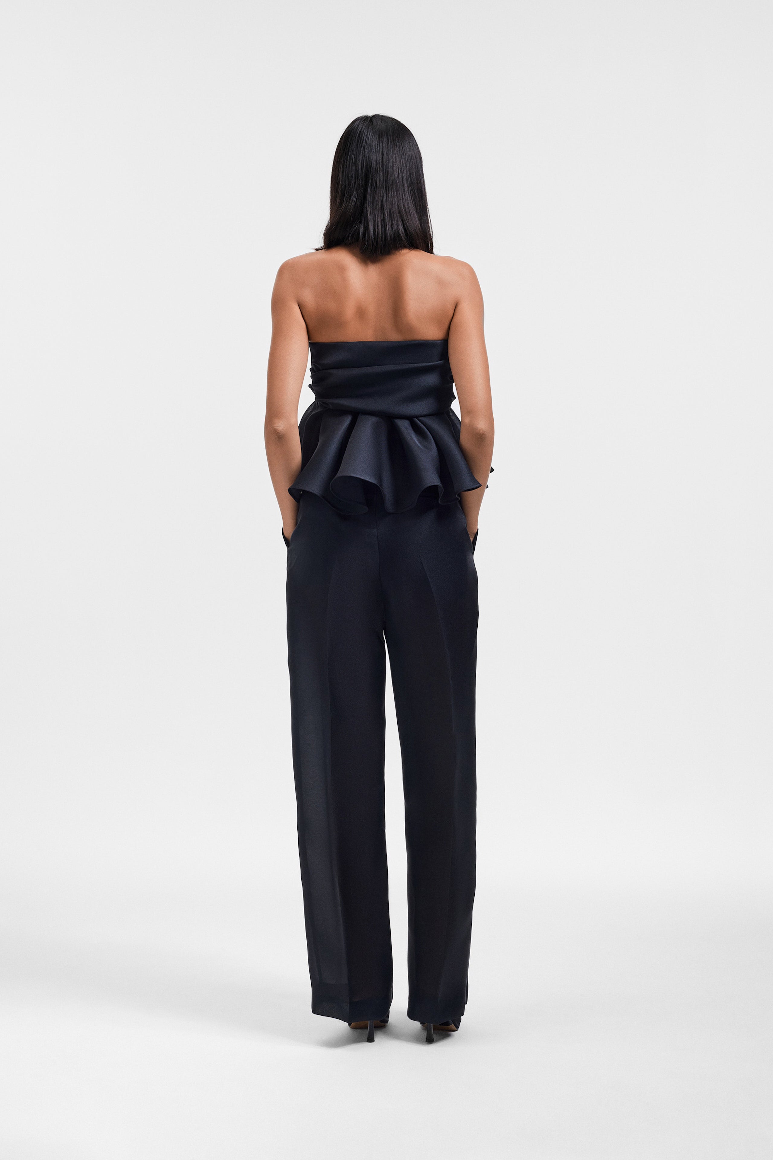 SLEEVE TIE GAZAR TOP