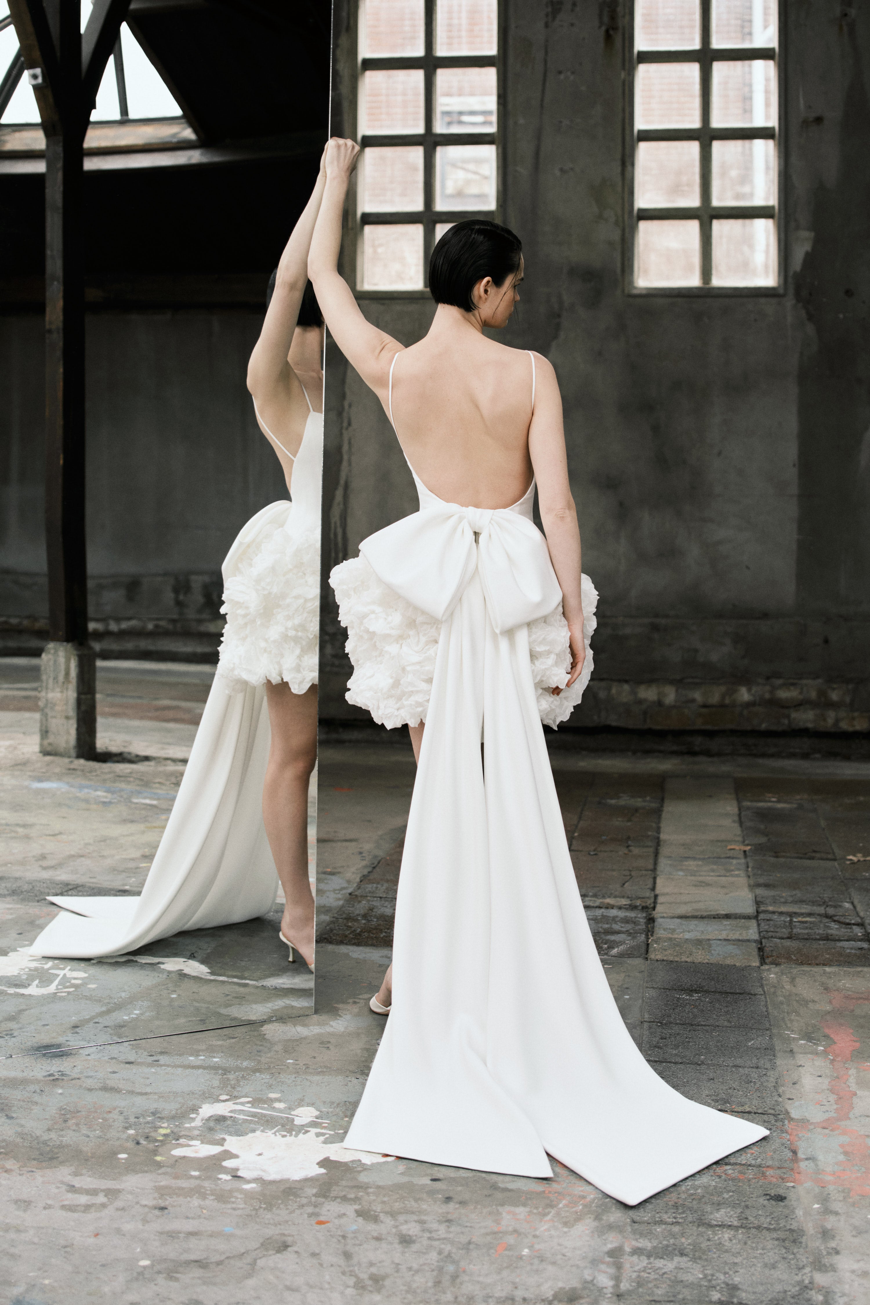 VRM530 - COUTURE CLOUD MINI DRESS