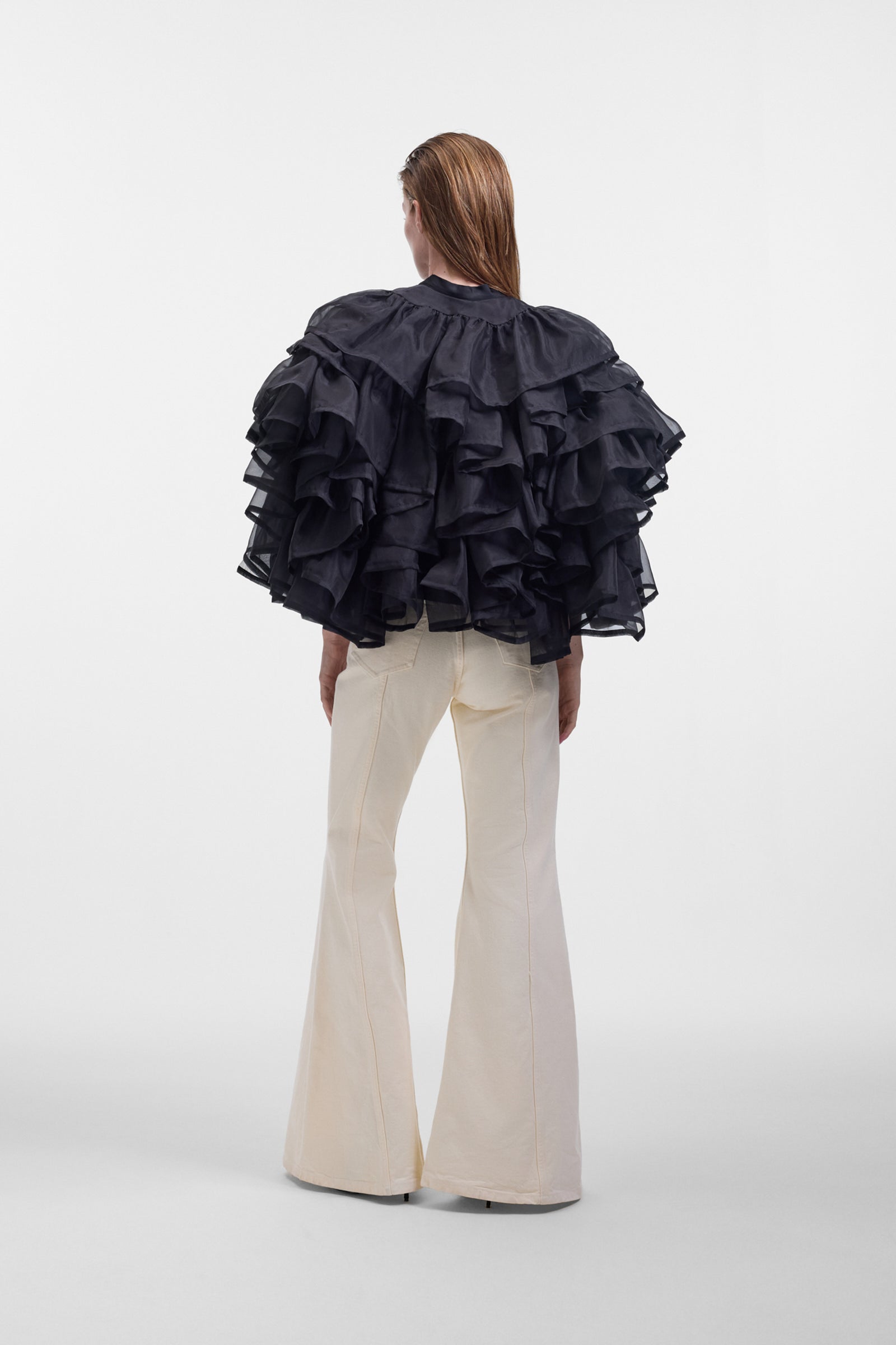 VOLANT ORGANZA JACKET
