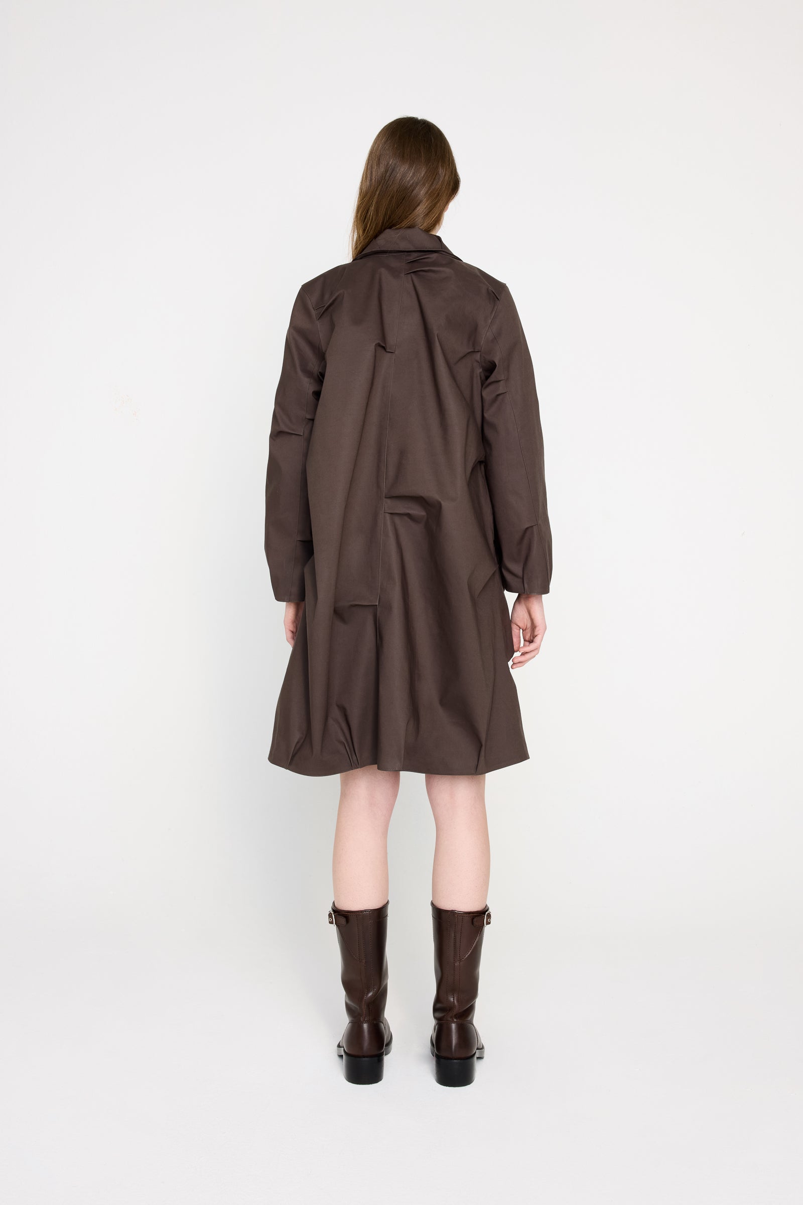 VIKTOR&ROLF X MACKINTOSH PLEATED POCKET RAIN COAT