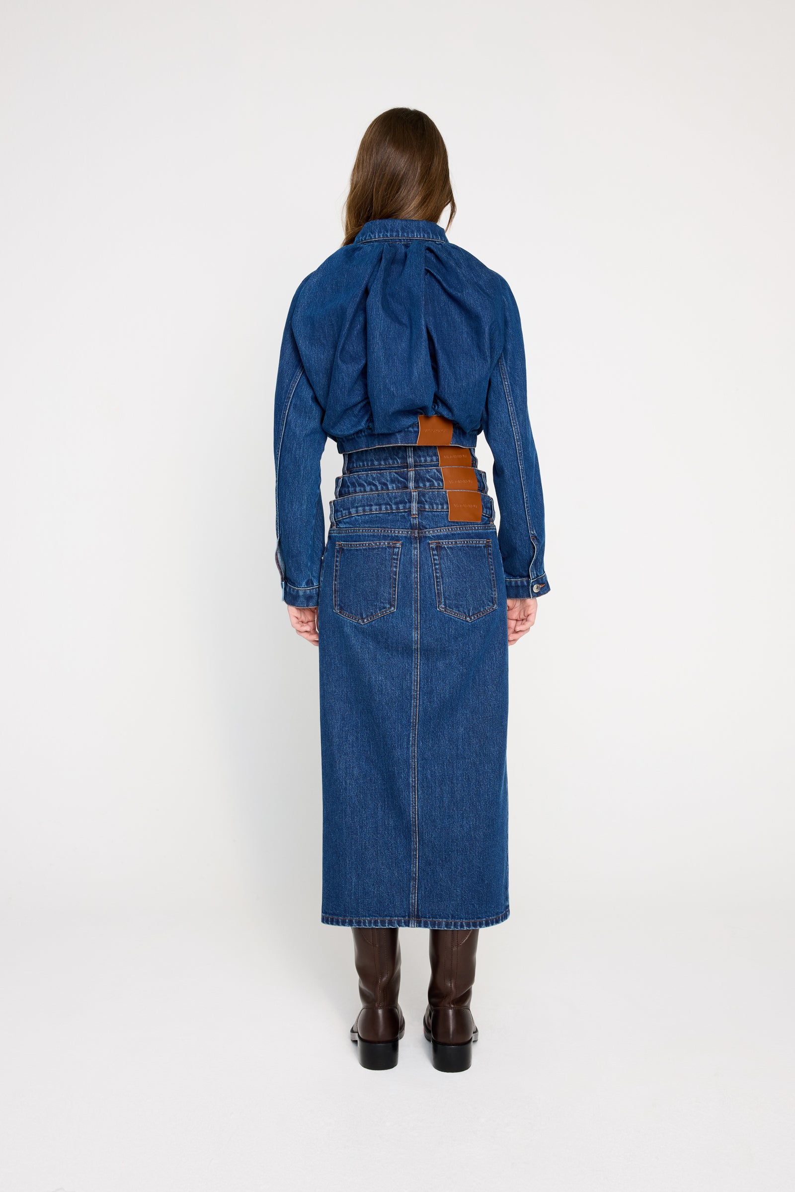 PUMPKIN DENIM JACKET