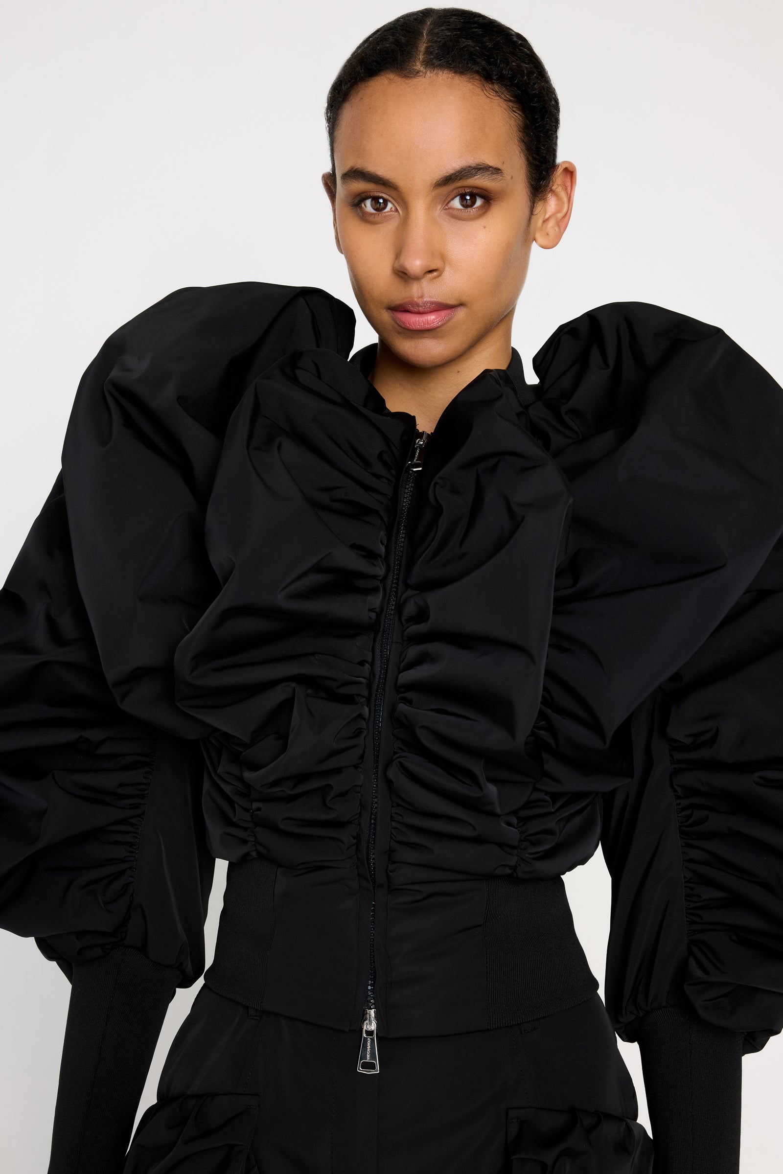 COUTURE PUMPKIN BOMBER