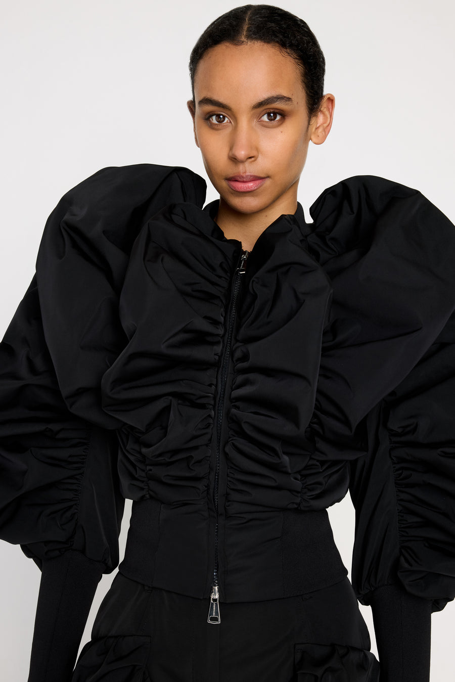COUTURE PUMPKIN BOMBER