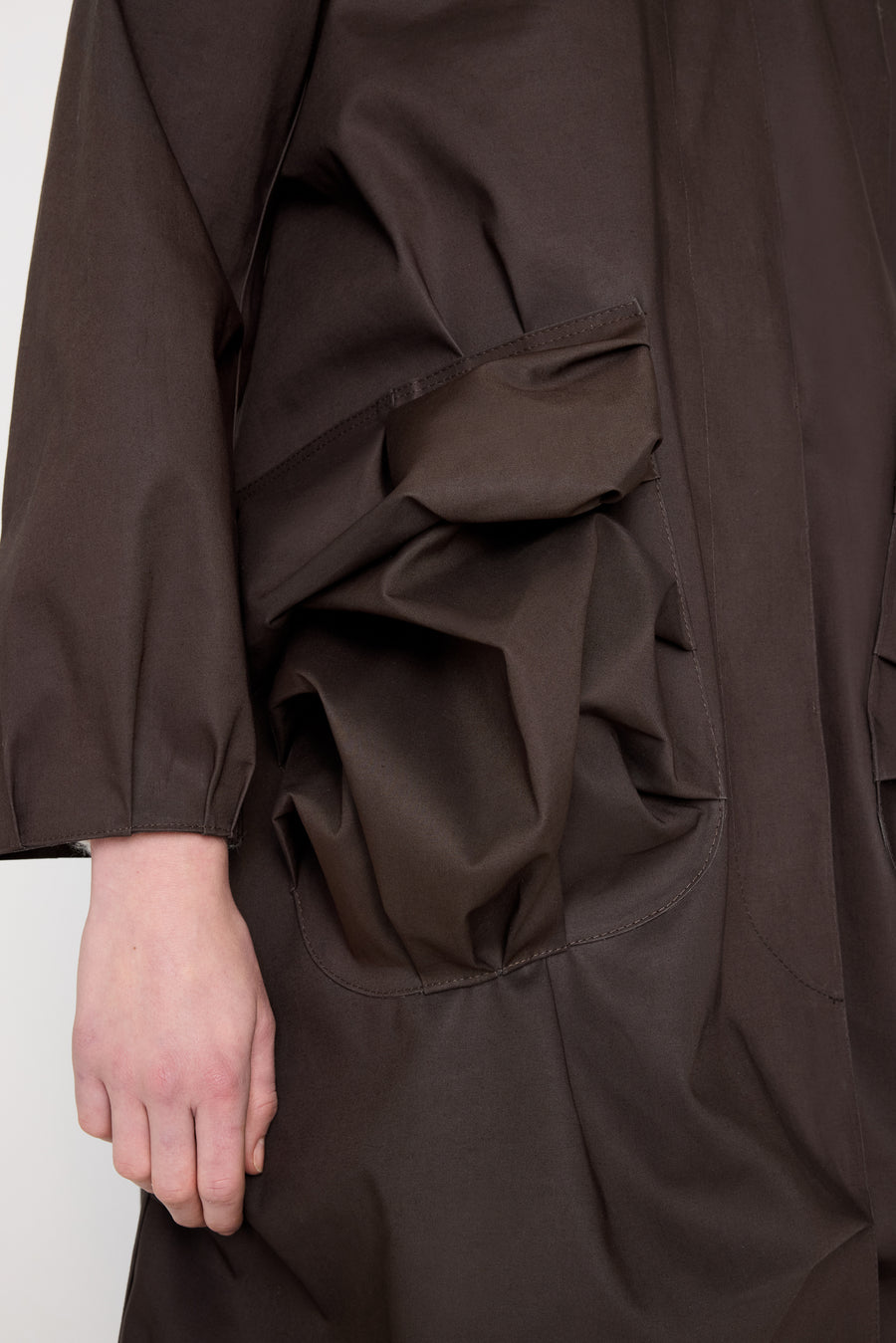 VIKTOR&ROLF X MACKINTOSH PLEATED POCKET RAIN COAT