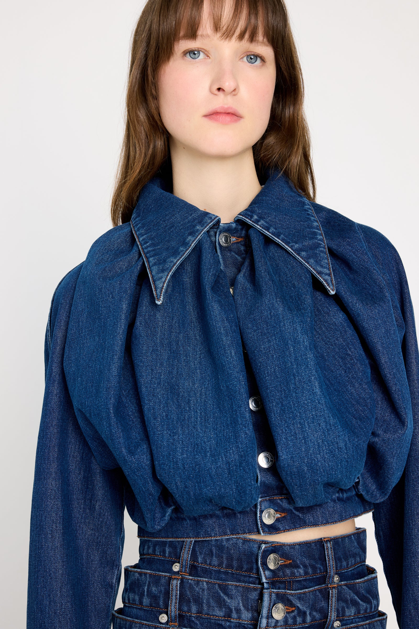 PUMPKIN DENIM JACKET