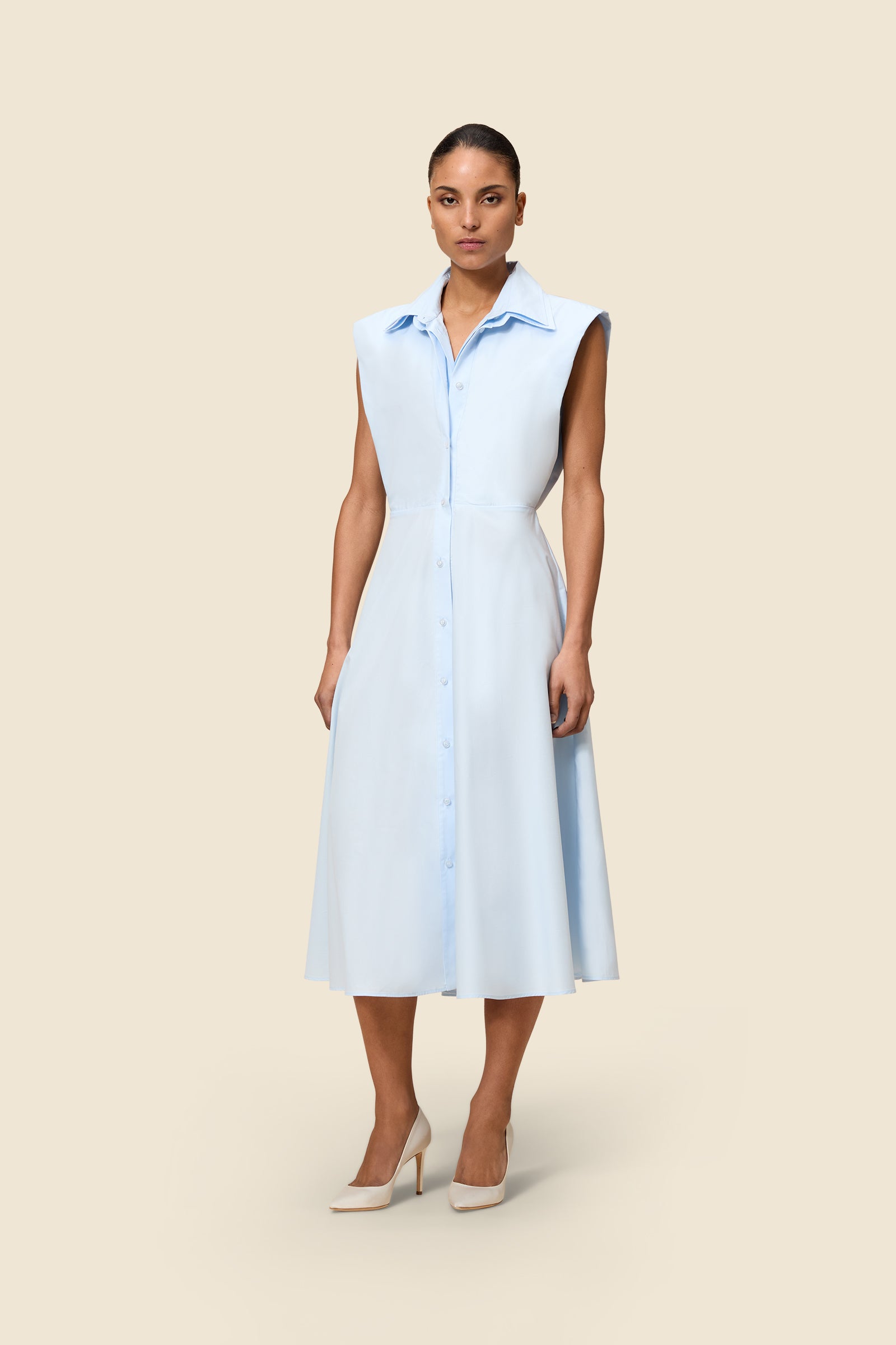 The dress is a classic staple with a viktor&rolf signature layering twist, inspired by the ‘one woman show’ haute couture collection