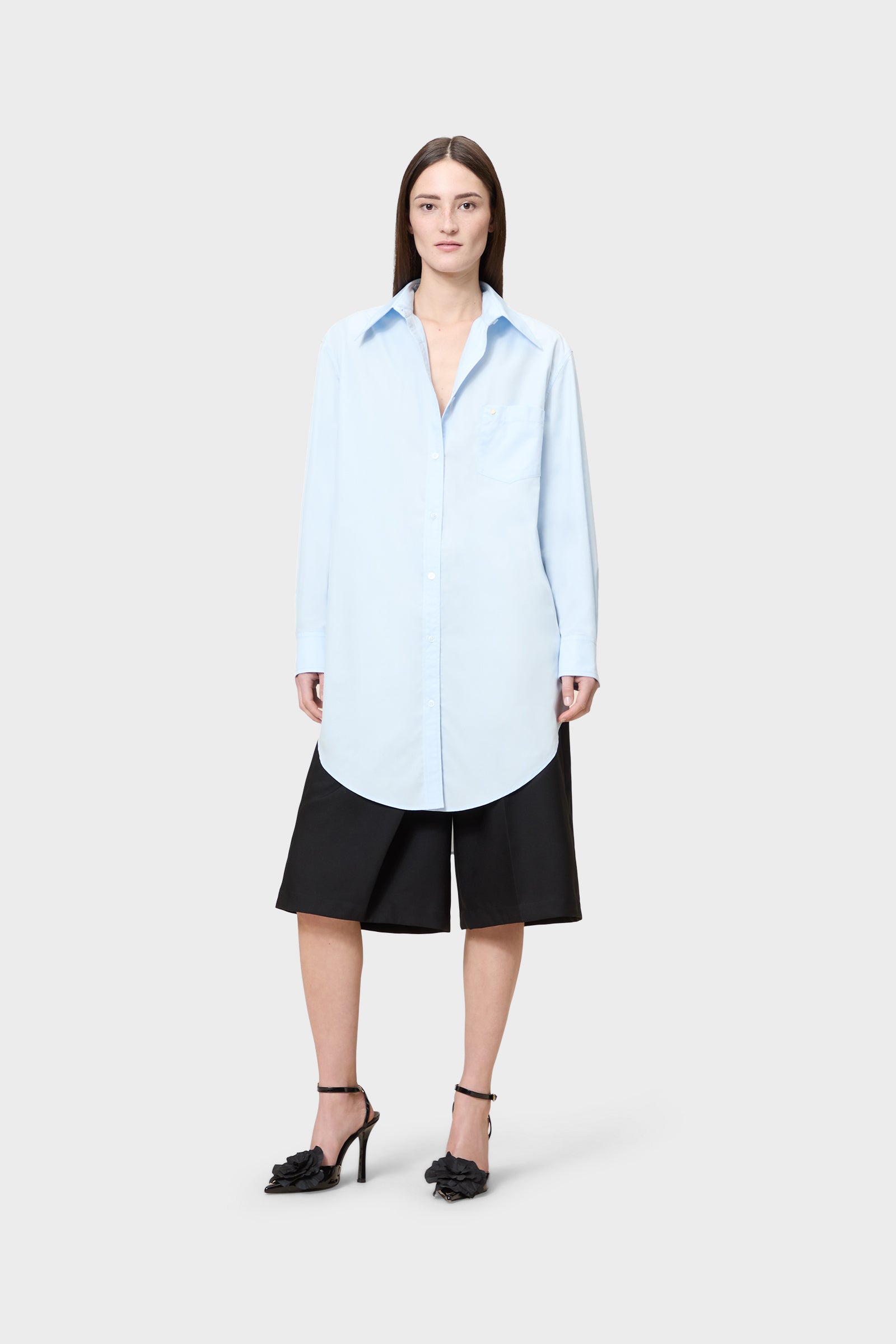 OVERSIZED POPLIN SHIRT