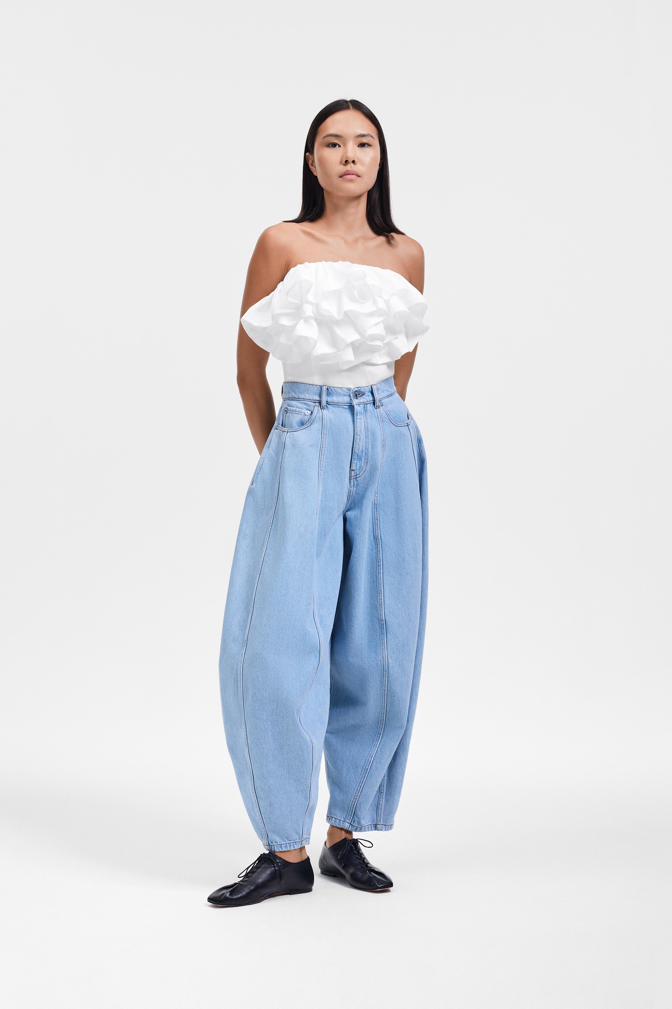 VOLANT CORSET TOP
