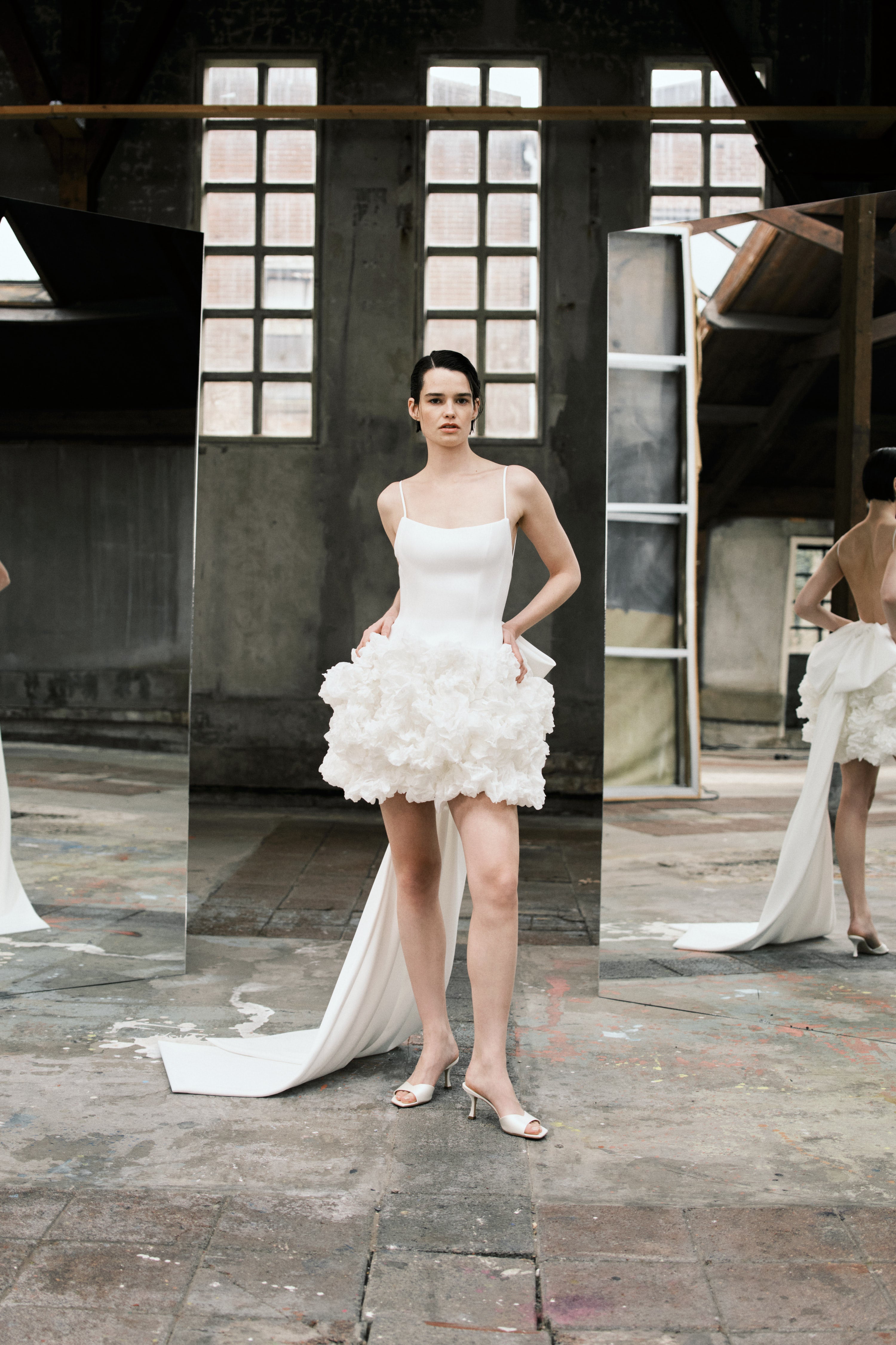 VRM530 - COUTURE CLOUD MINI DRESS