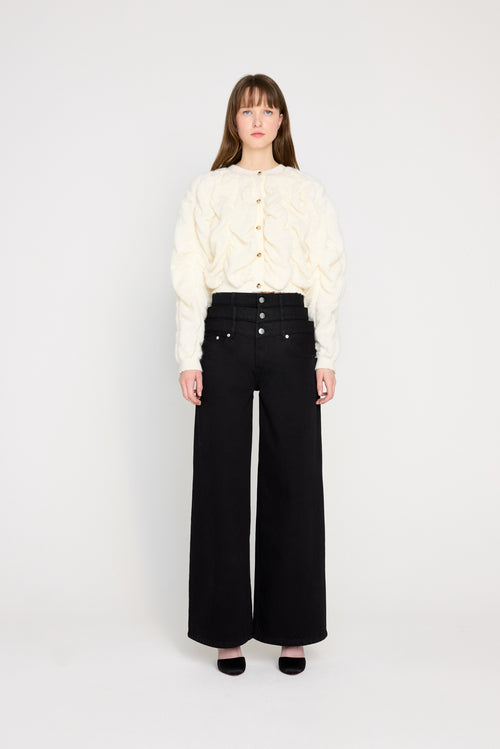 LOW MULTI-LAYERED LAYER DENIM