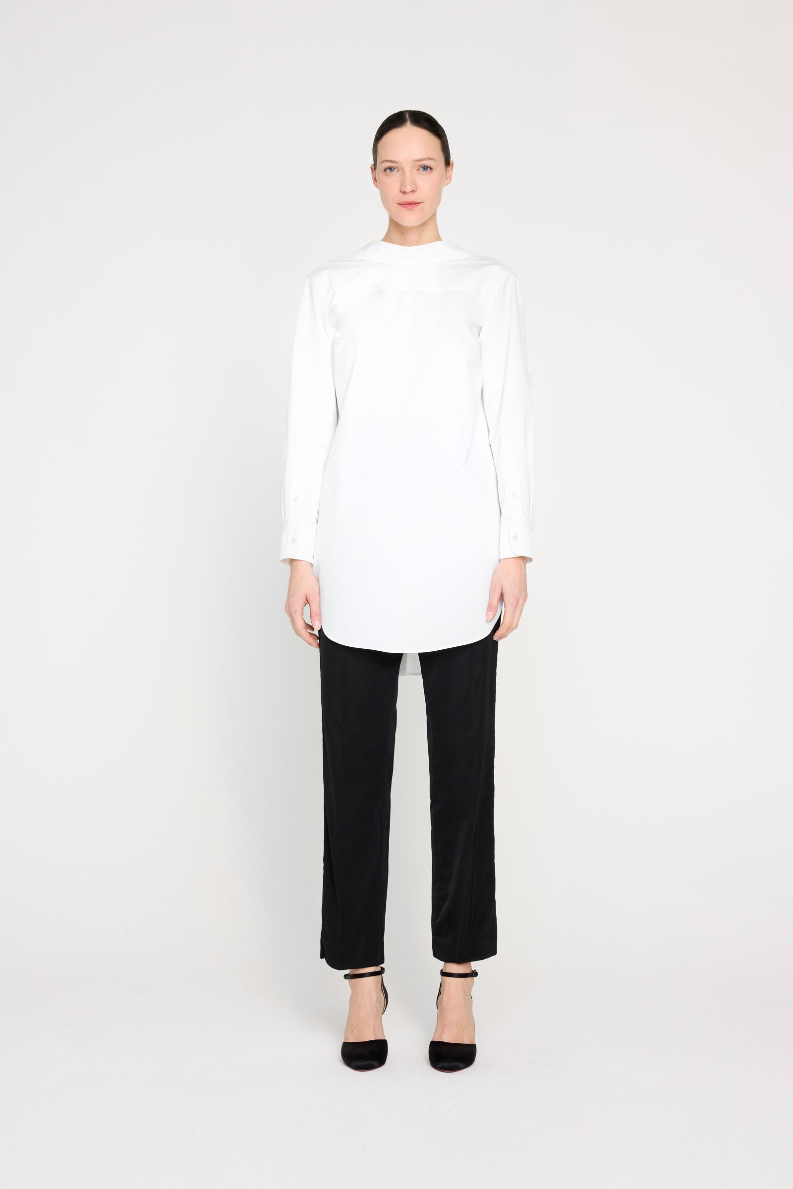 BACKWARDS SHIRT TUNIC