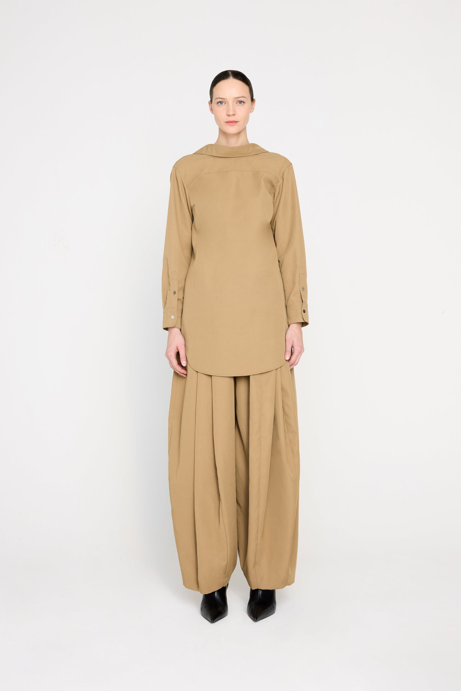 BACKWARDS SHIRT TUNIC