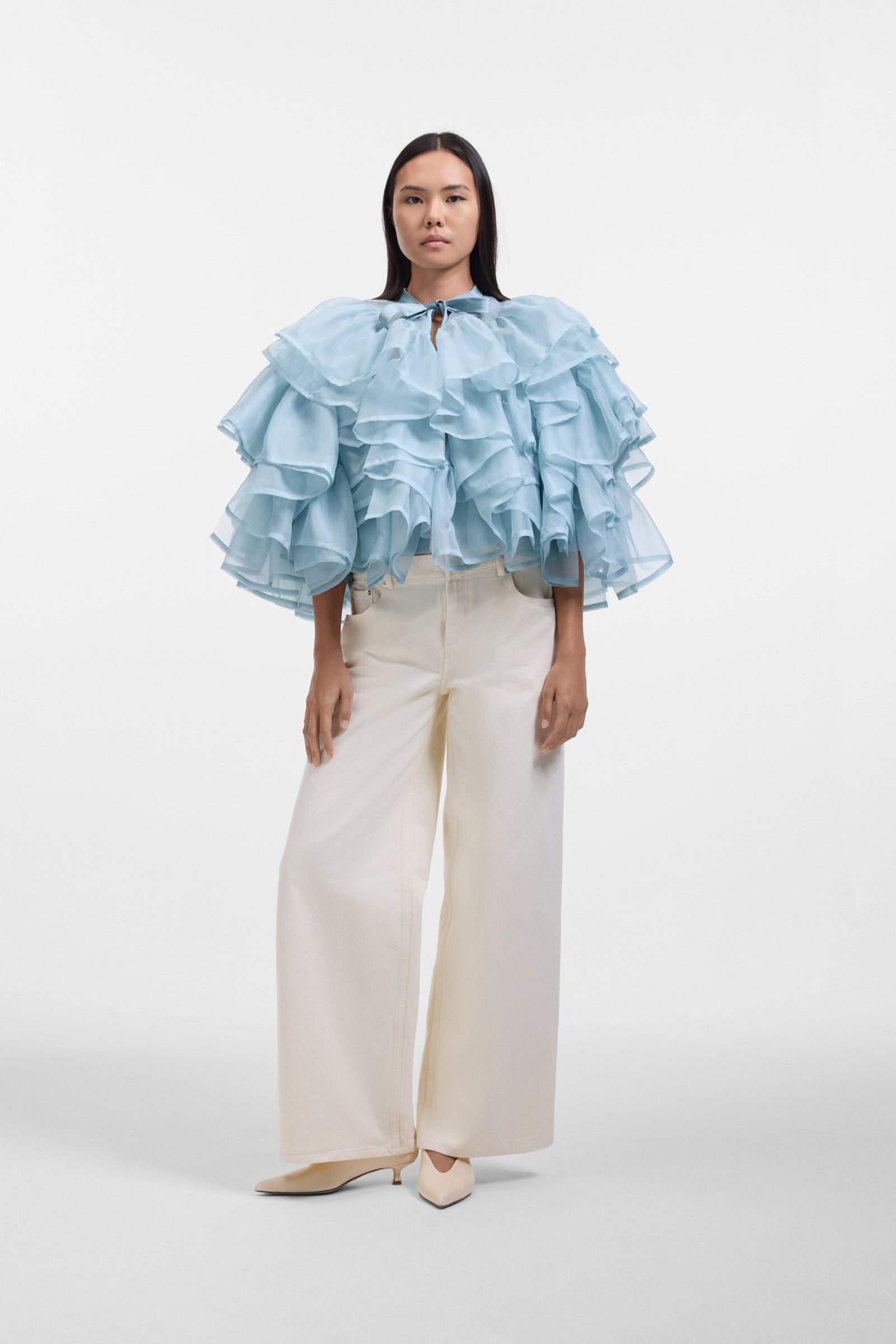 VOLANT ORGANZA JACKET