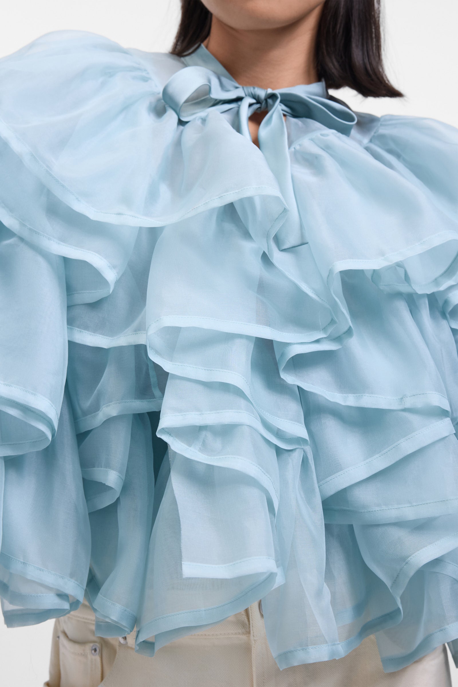 VOLANT ORGANZA JACKET