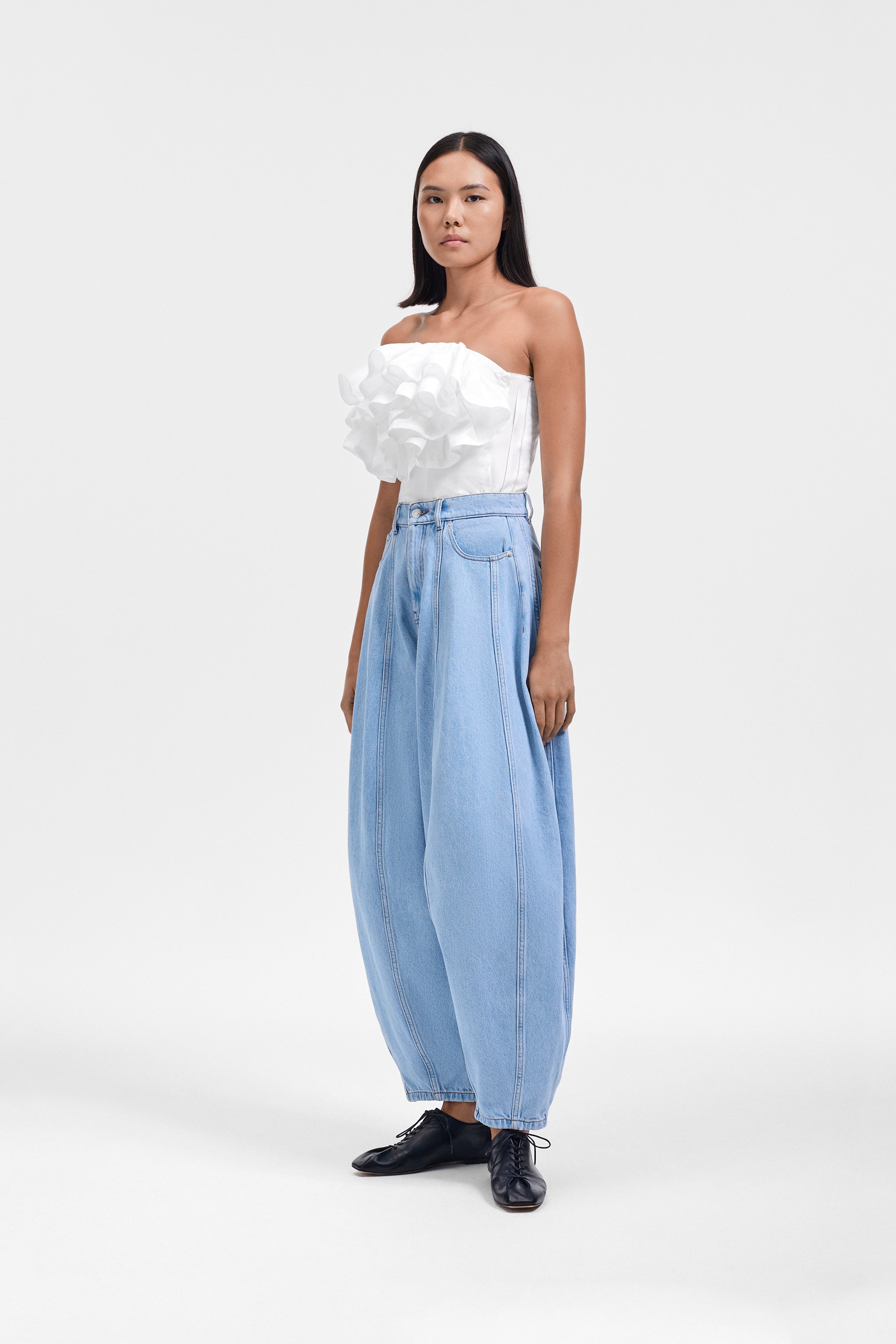 VOLANT CORSET TOP