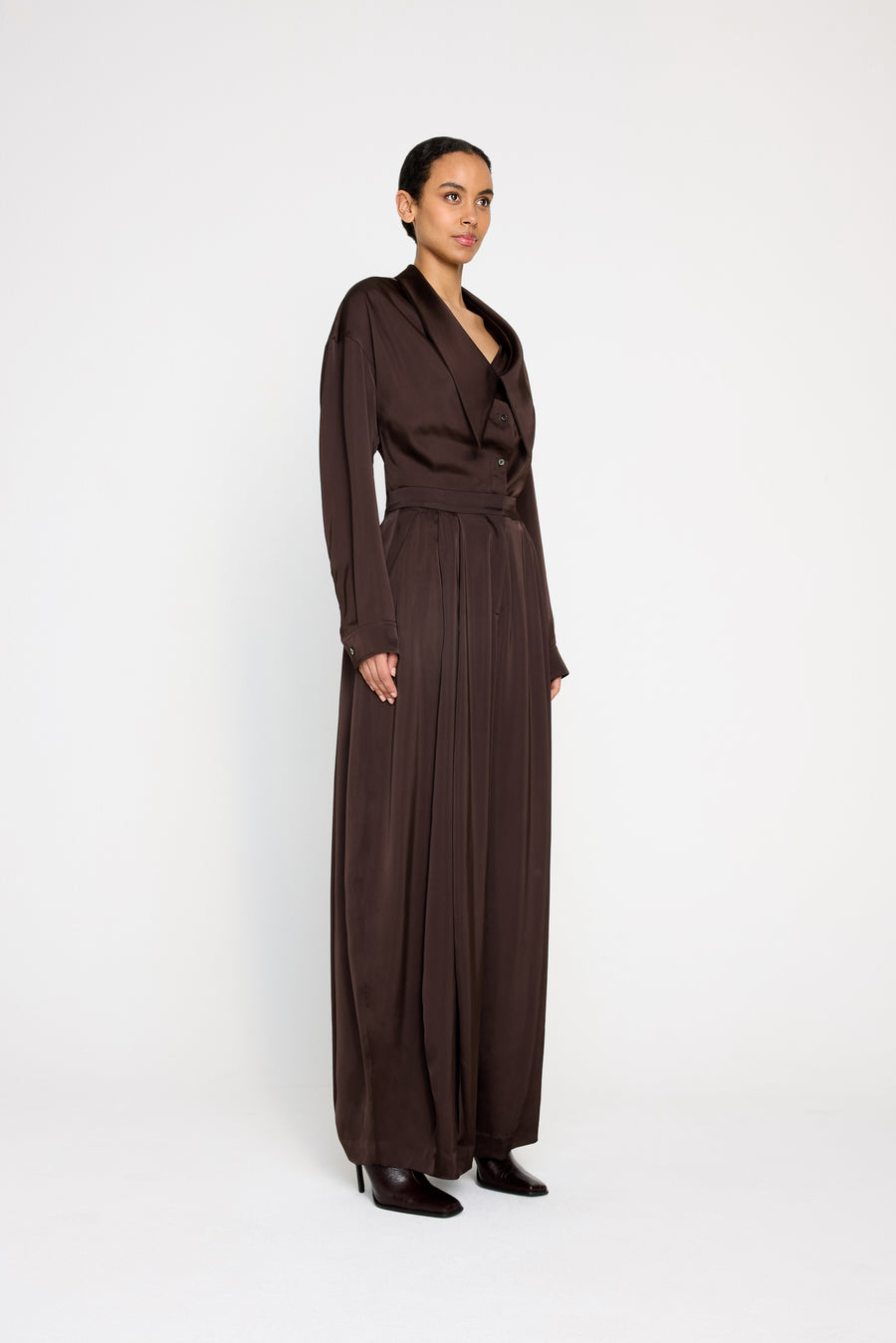 PLEATED VOLUME BALLOON TROUSERS