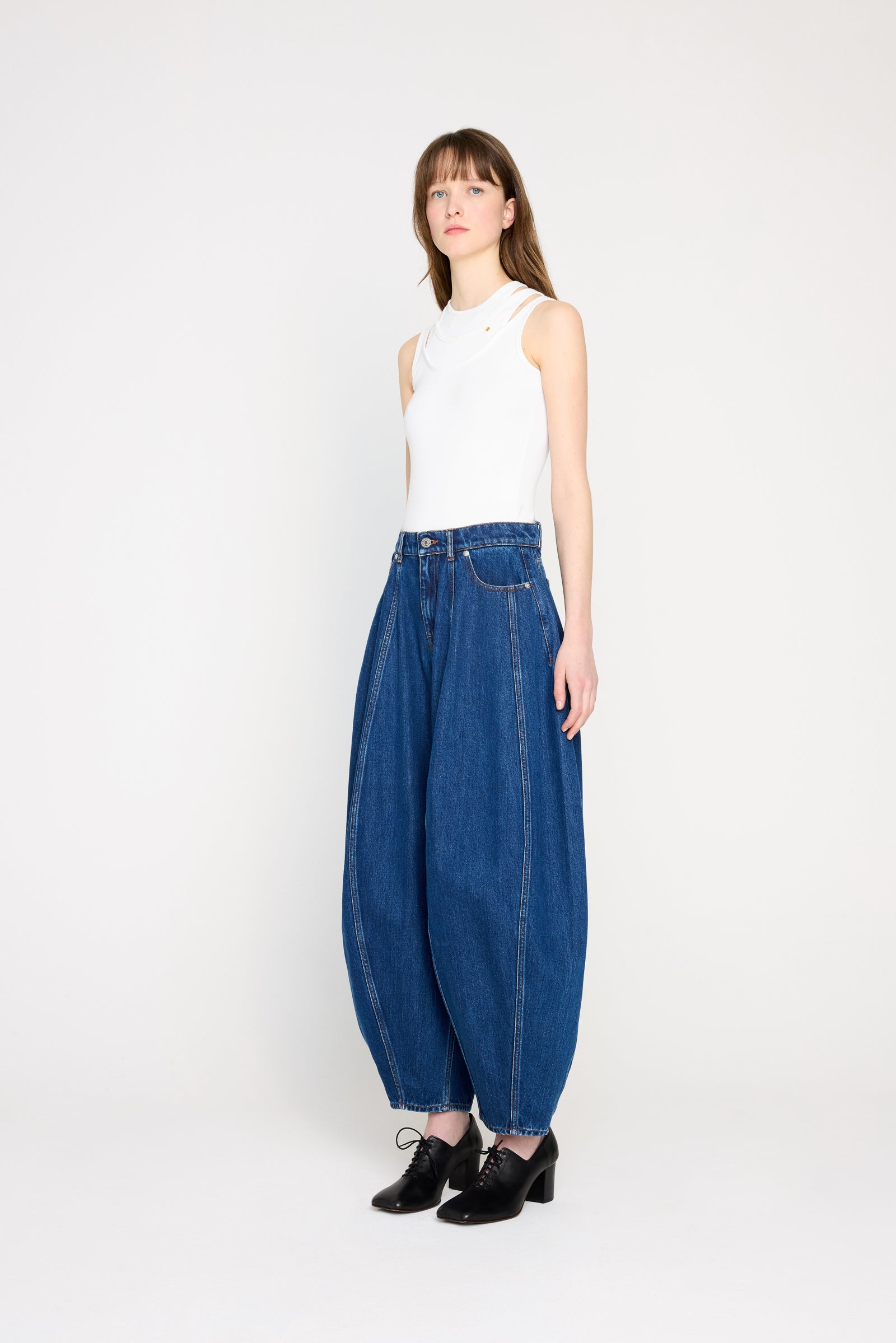VOLUME BALLOON DENIM