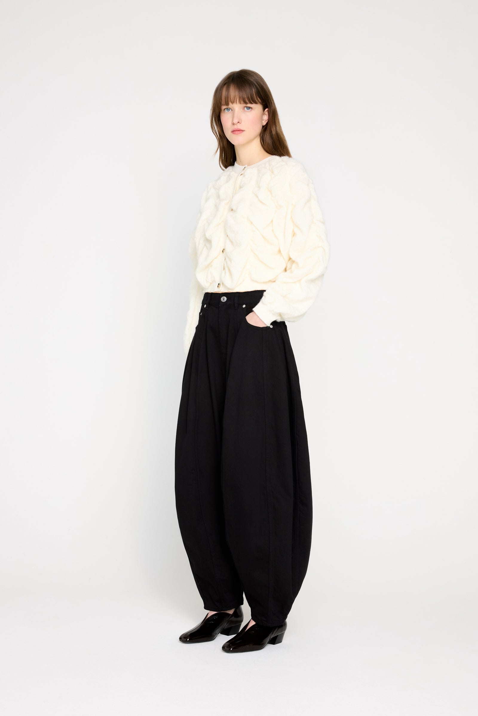 VOLUME BALLOON DENIM