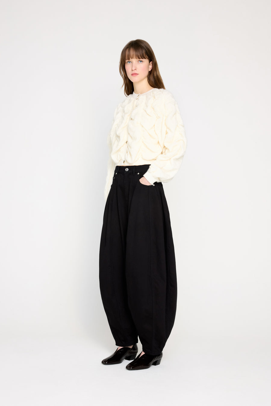 VOLUME BALLOON DENIM