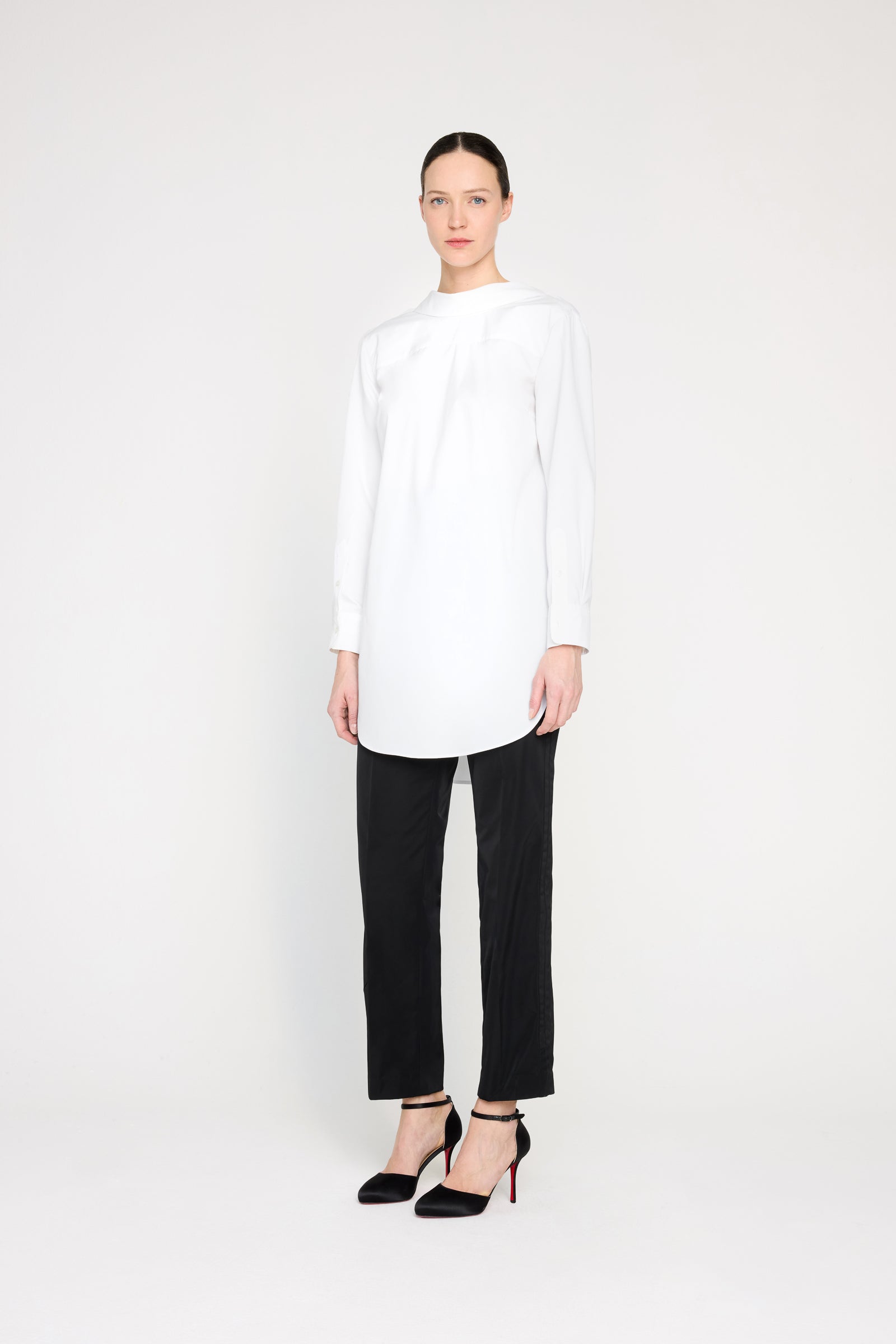 BACKWARDS SHIRT TUNIC