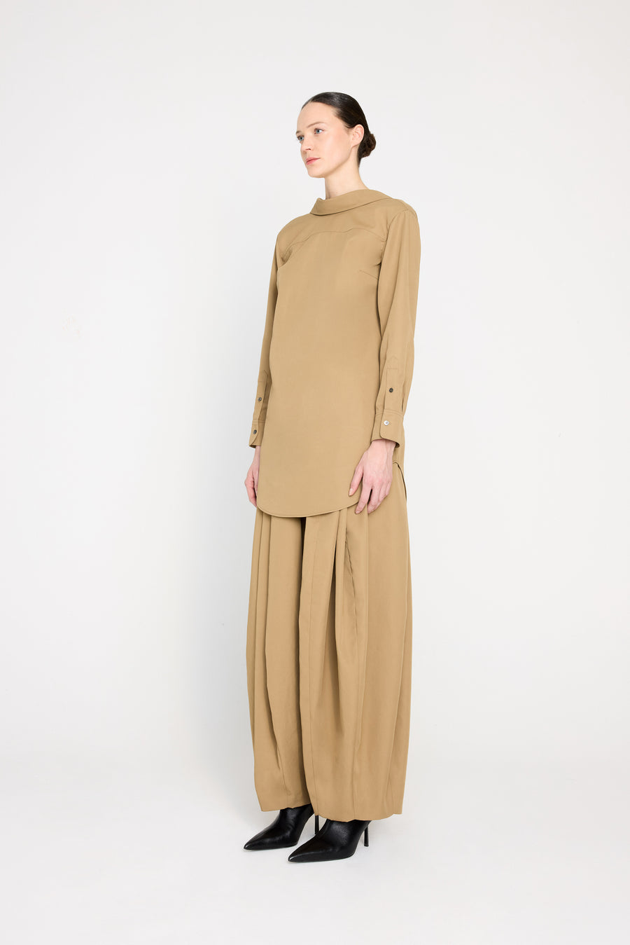 BACKWARDS SHIRT TUNIC