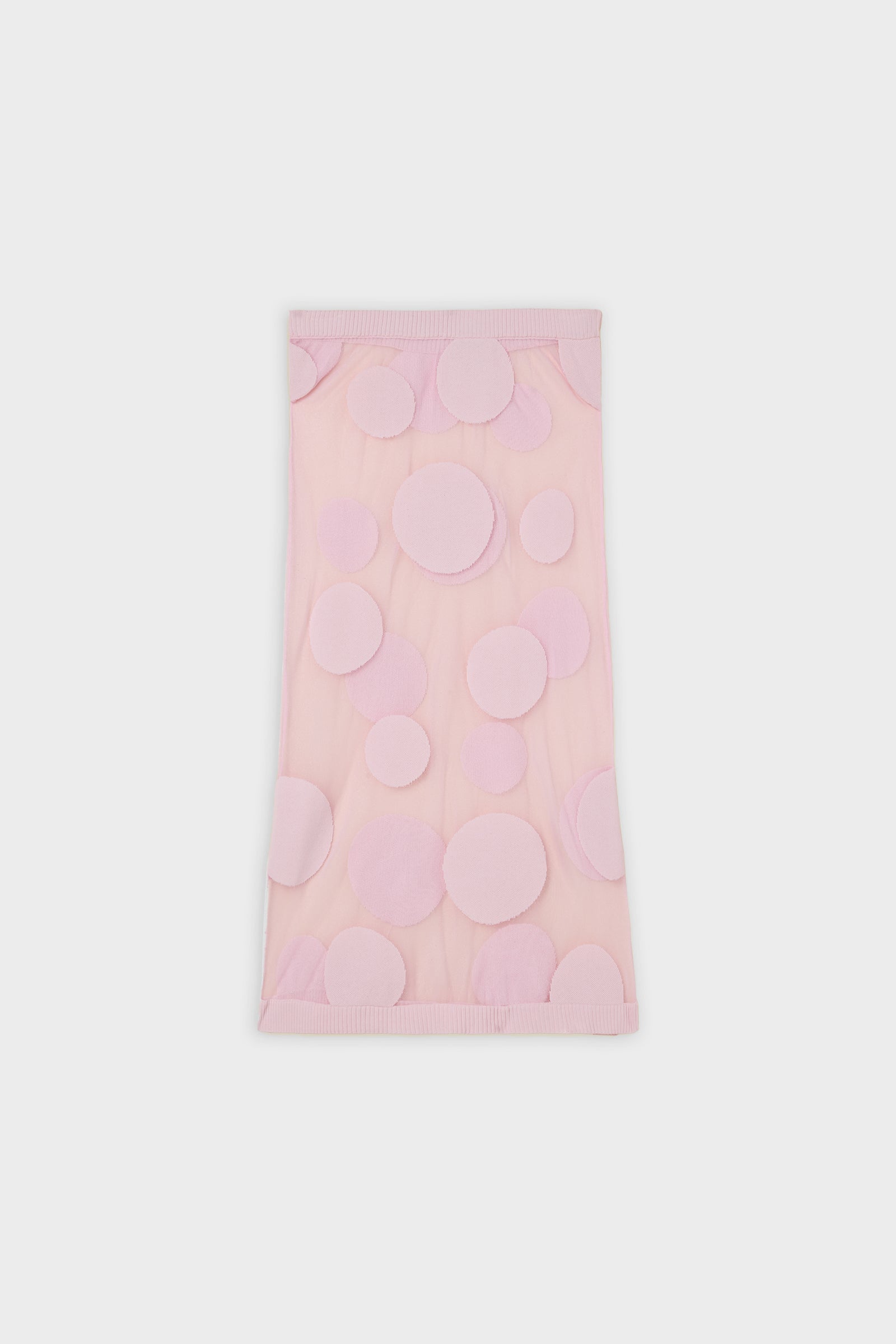 POLKADOT GEBREIDE ROK