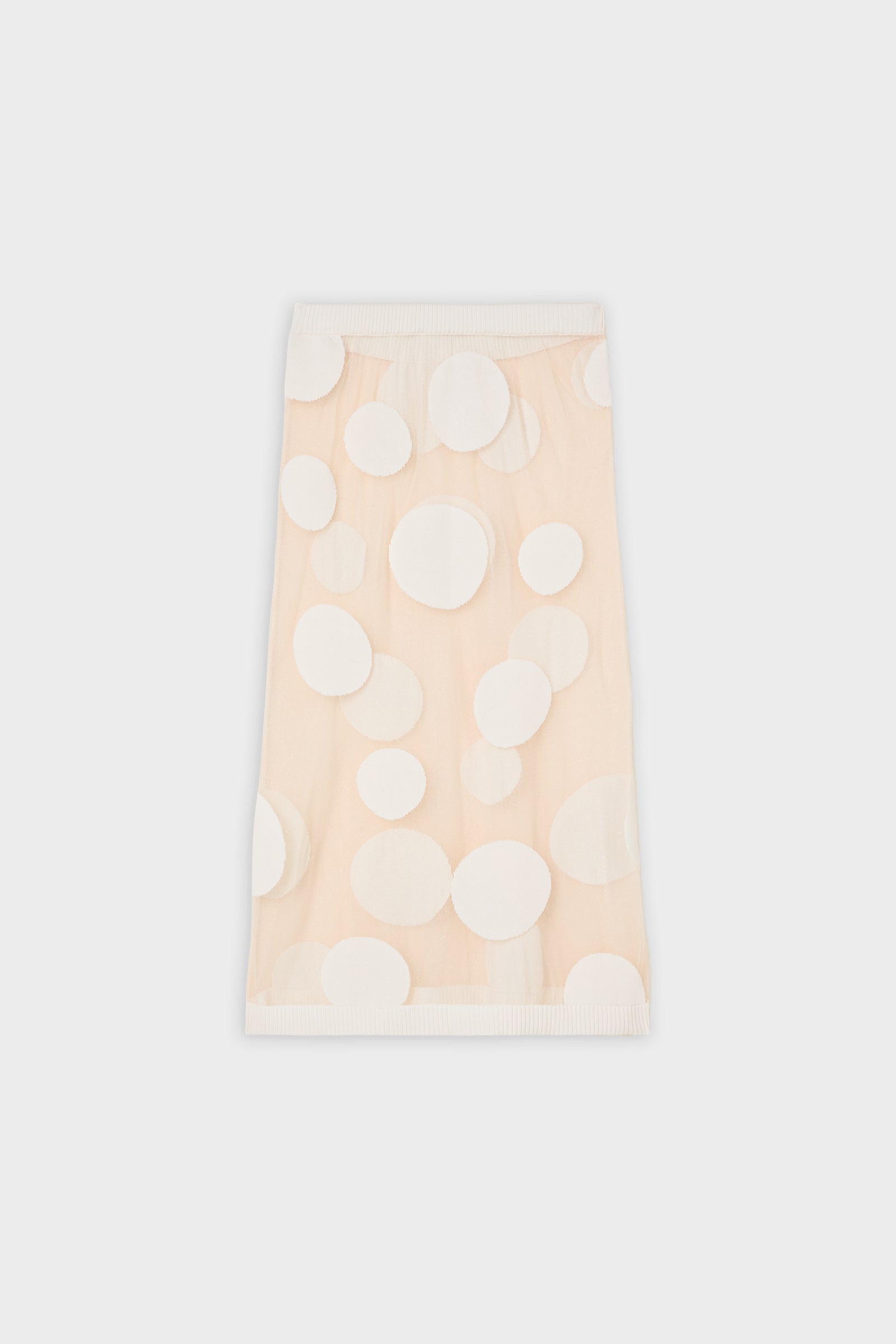 POLKADOT GEBREIDE ROK