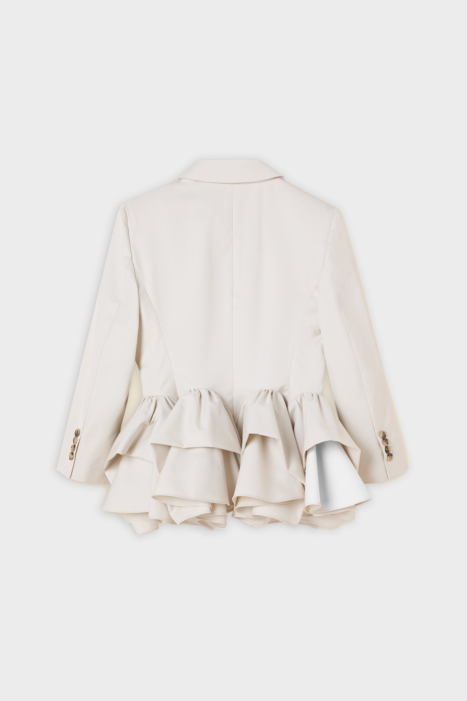 TUCK UP BLAZER VAN GABARDINE