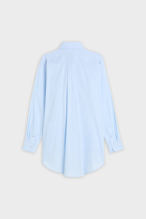 KNOTTED POPLIN SHIRT