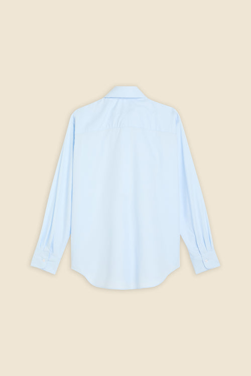 MULTI-LAYERED POPELINE BLOUSE
