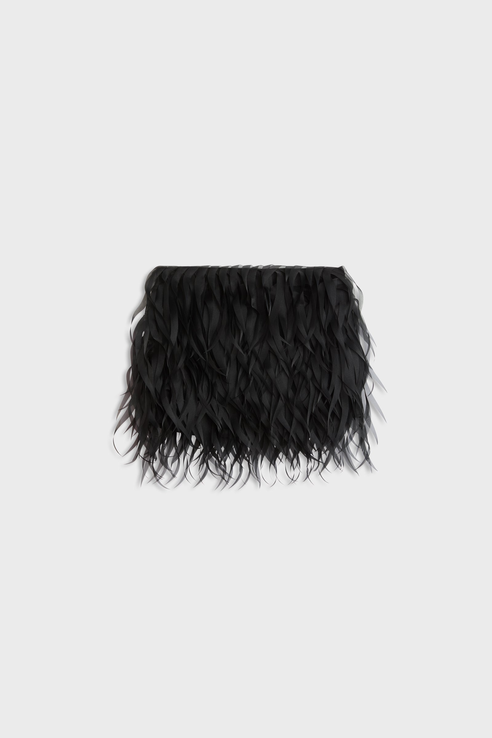 FEATHER MINI SKIRT