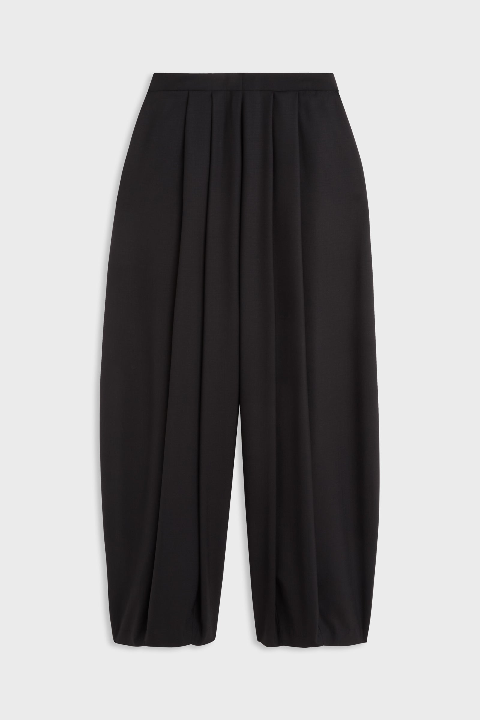 PLEATED VOLUME BALLOON TROUSERS