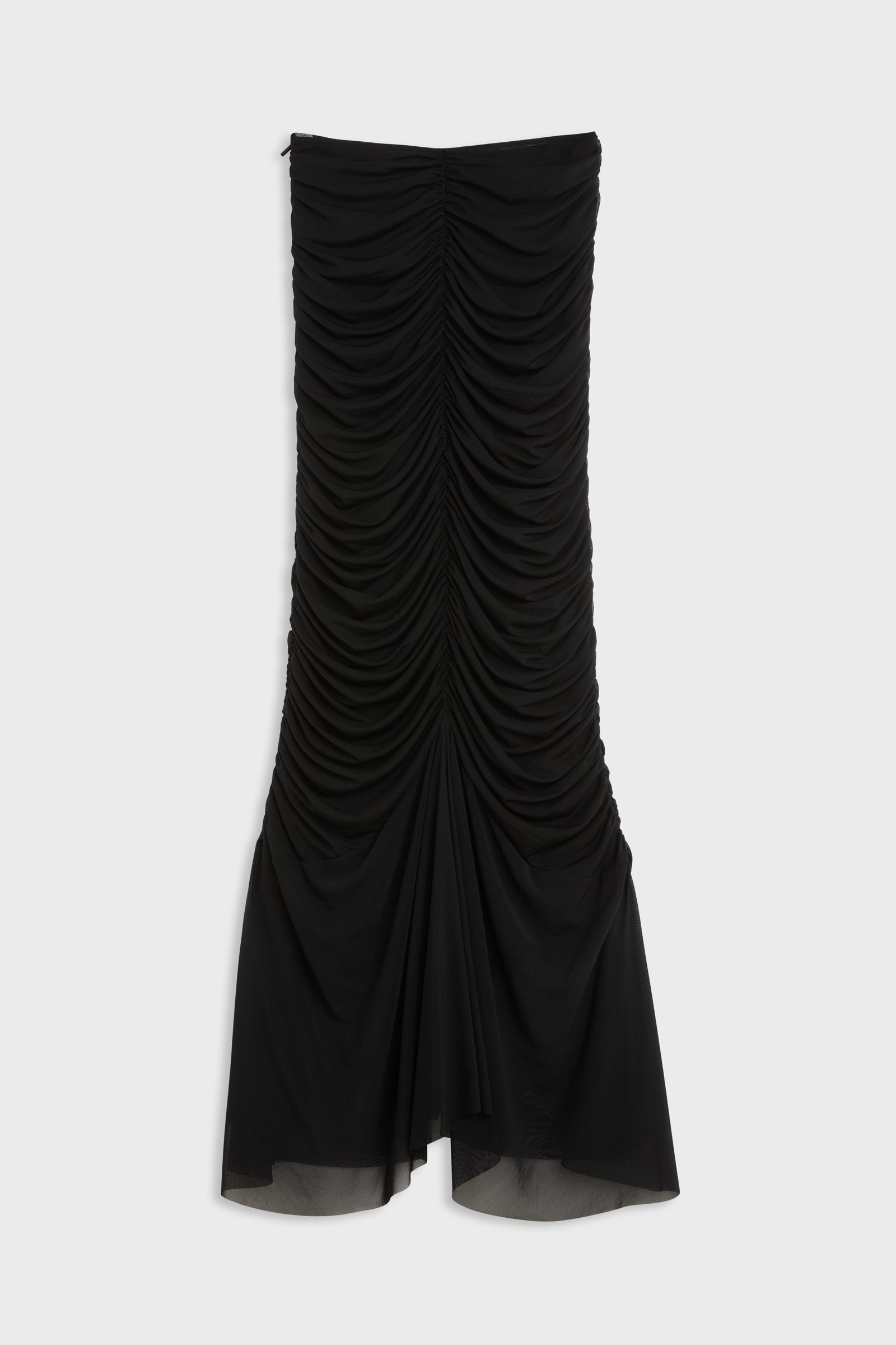 MESH JERSEY MERMAID SKIRT