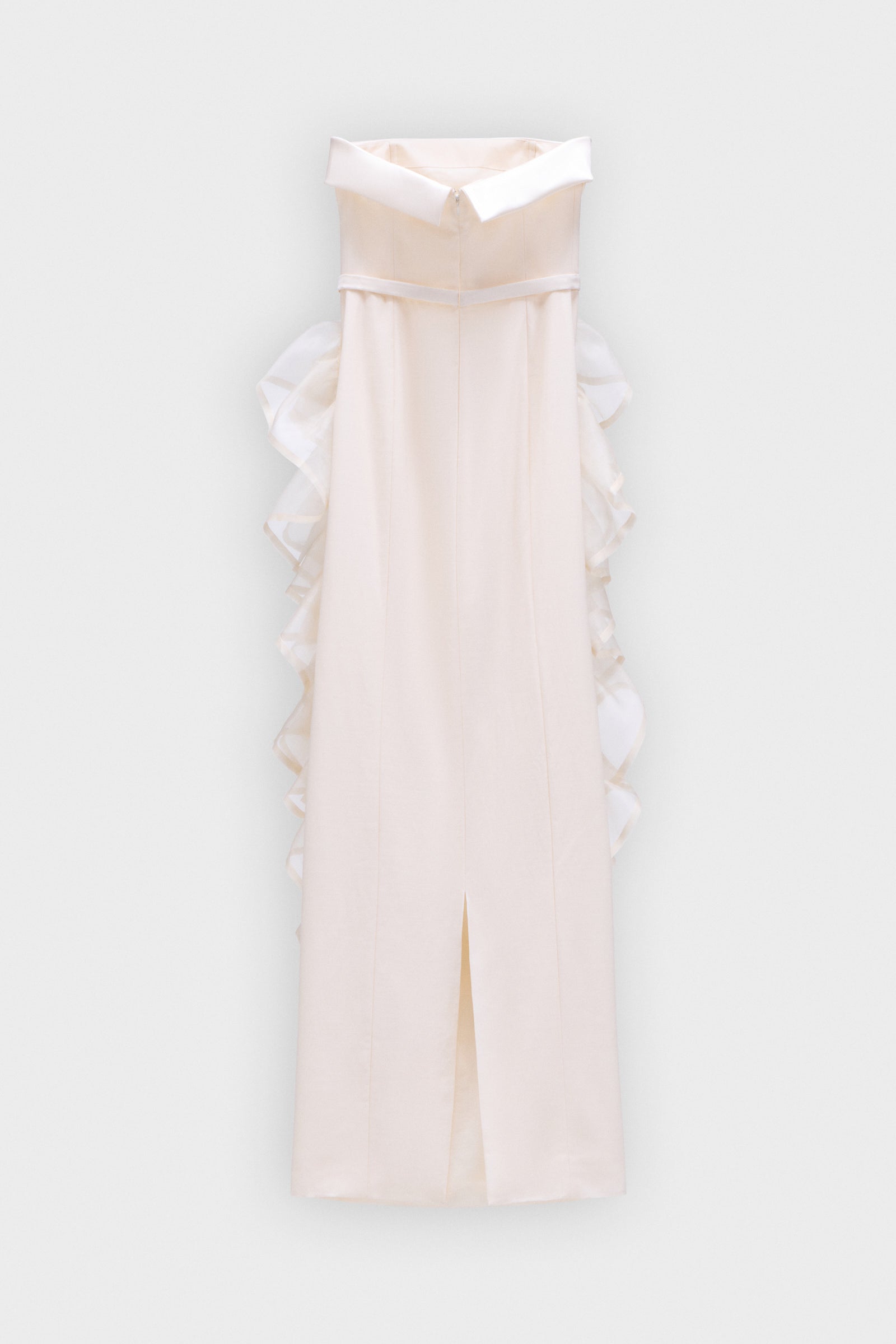 CORSET VOLANT MAXI GOWN