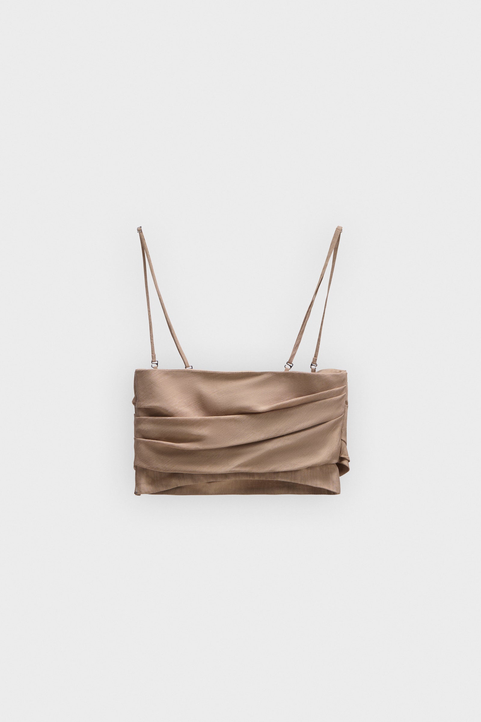LINEN-SILK BLEND BRALETTE