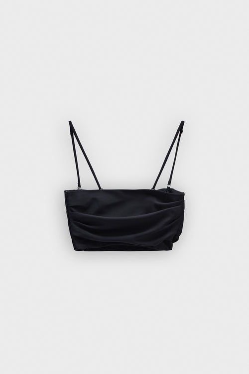 LINEN-SILK BLEND BRALETTE