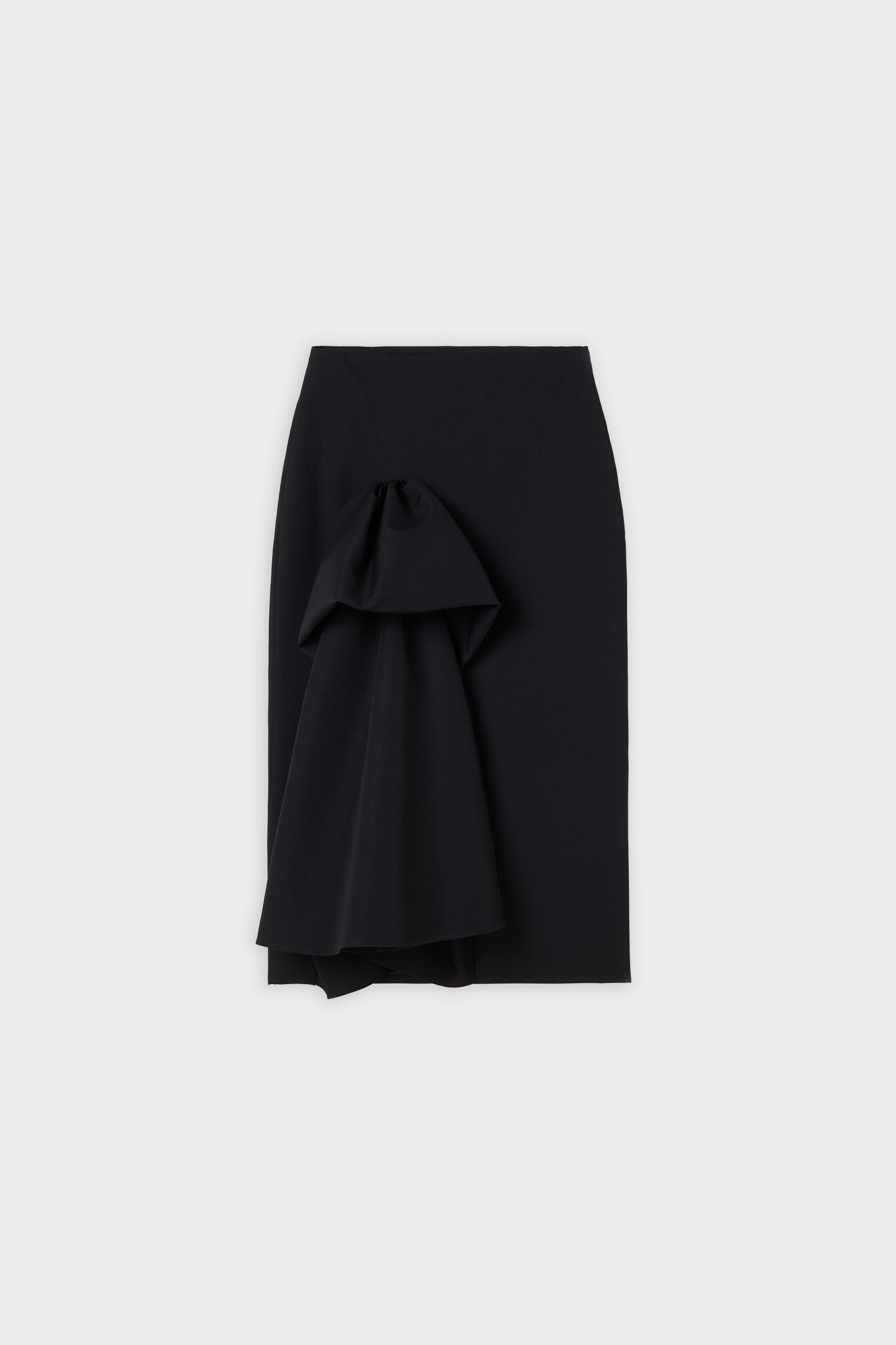 Black skirt on a white background.